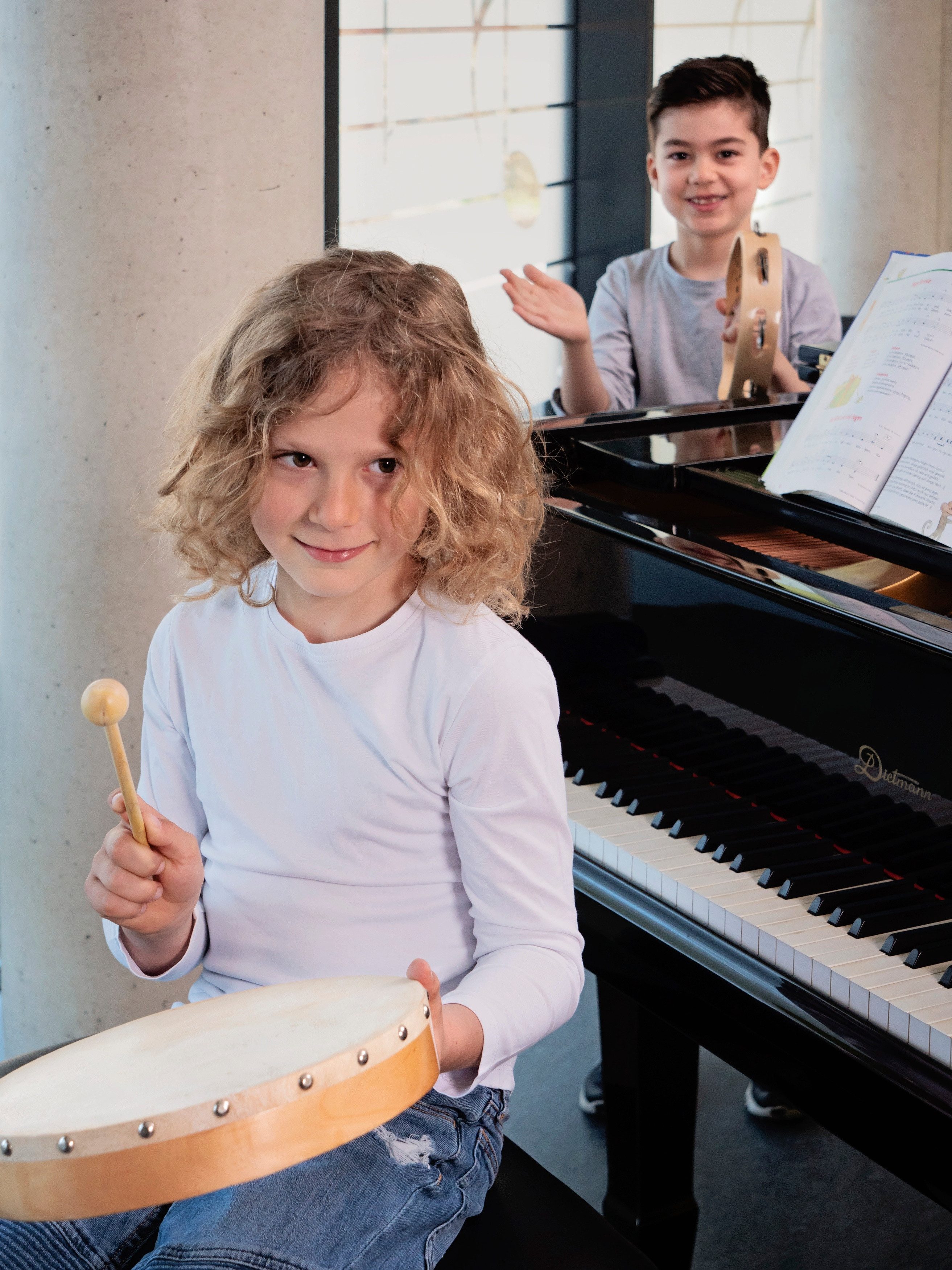 Betzold Handtrommel Tamburin für musikalische Früherziehung