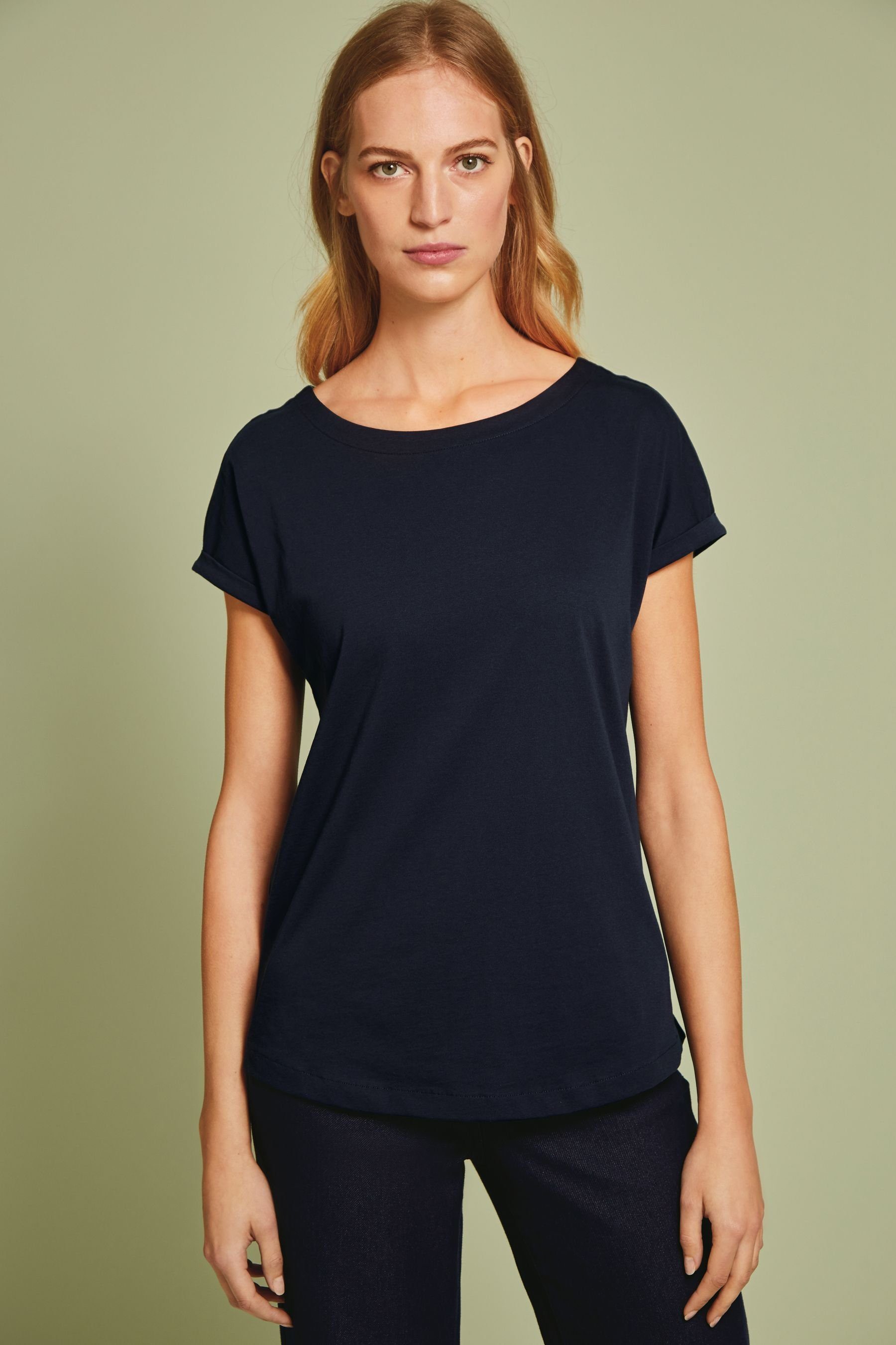 Next T-Shirt T-Shirt mit Flügelärmeln (1-tlg) günstig online kaufen