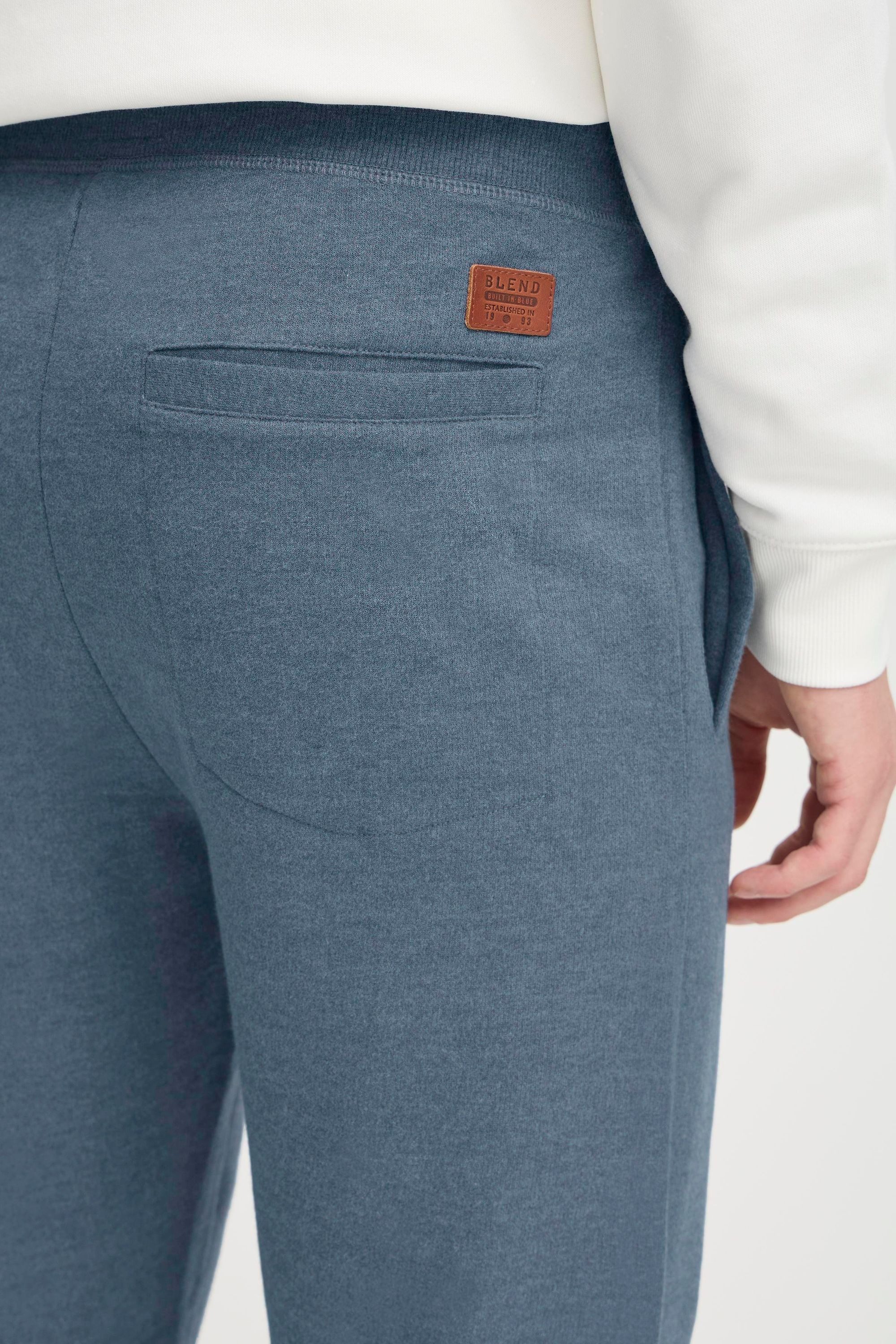 Blend Jogginghose BHTilo Gemütliche Sweathose mit kontrastfarbenen Tunnelzug