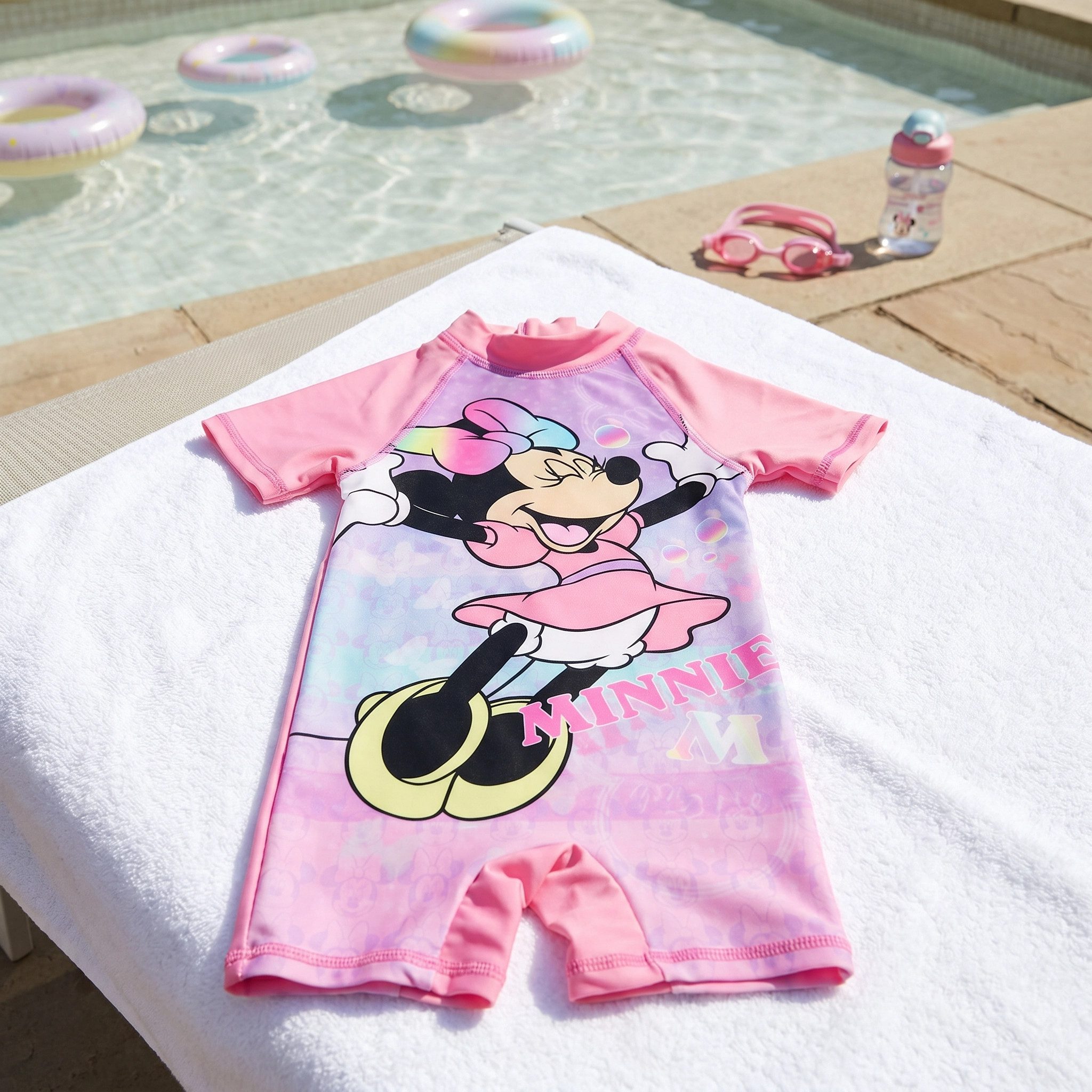 Disney Badeanzug Disney Minnie Maus Kinder Mädchen Schwimmanzug Badeanzug Gr. 86 bis 116