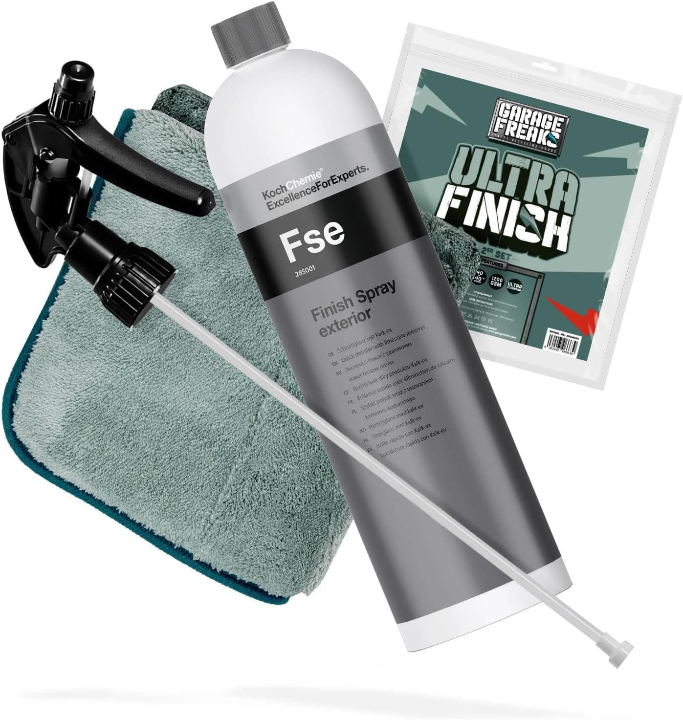 Koch Chemie FSE Finish Spray Exterior mit Zubehör Auto-Reinigungsmittel