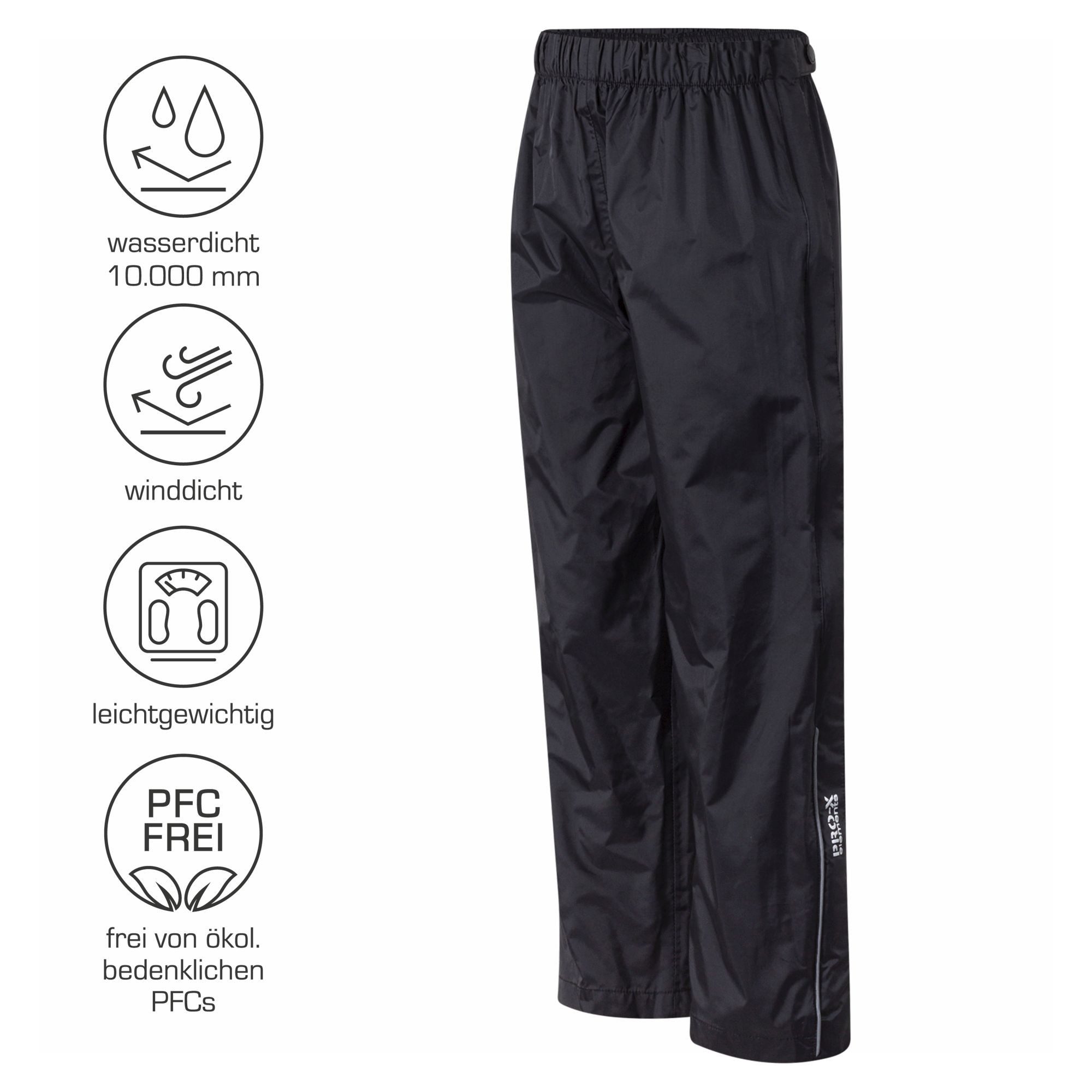 PRO-X ELEMENTS Regenhose SÄNTIS Wasserdicht