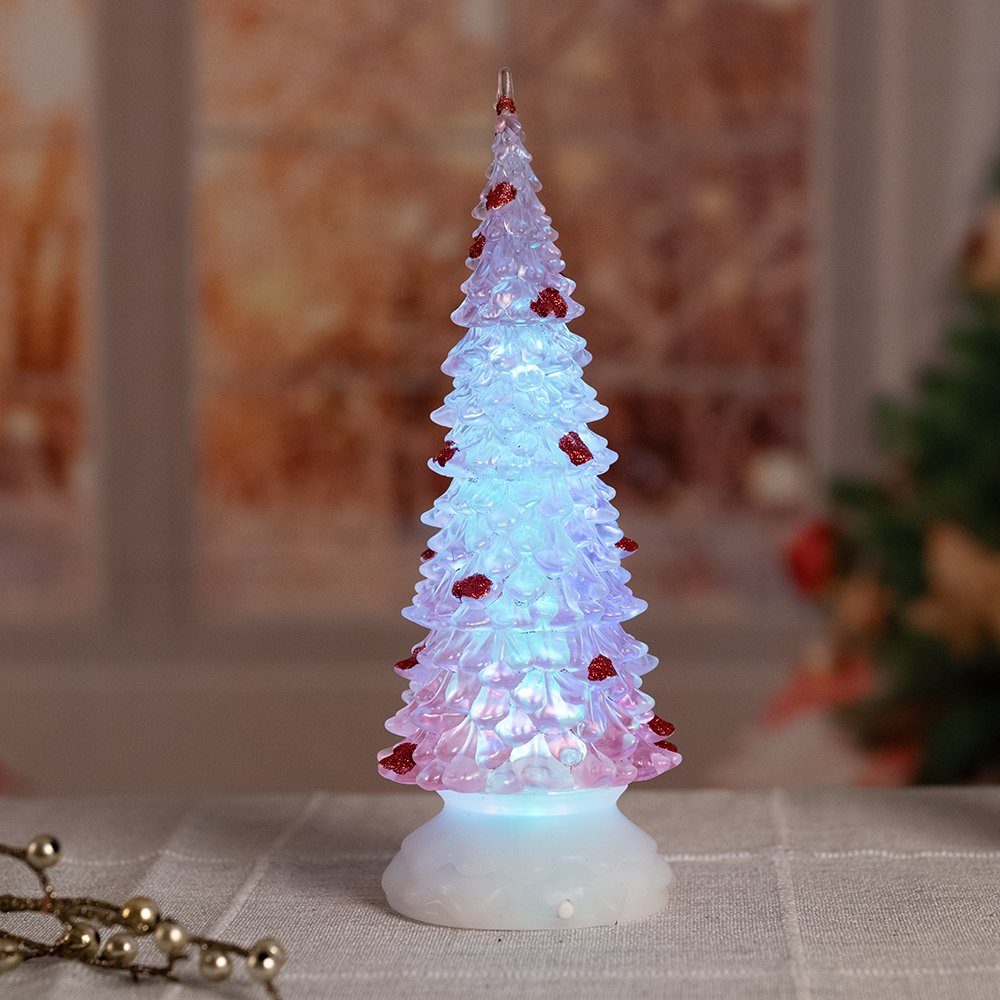 etc-shop LED Dekolicht, Weihnachtsbaum Lampe Tischleuchte Weihnachtslicht