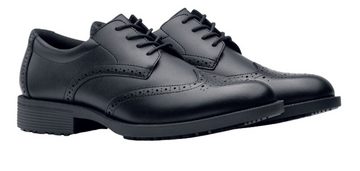 Shoes For Crews EXECUTIVE WINGTIP IV Sicherheitsschuh aus echtem Leder, extrem rutschhemmend