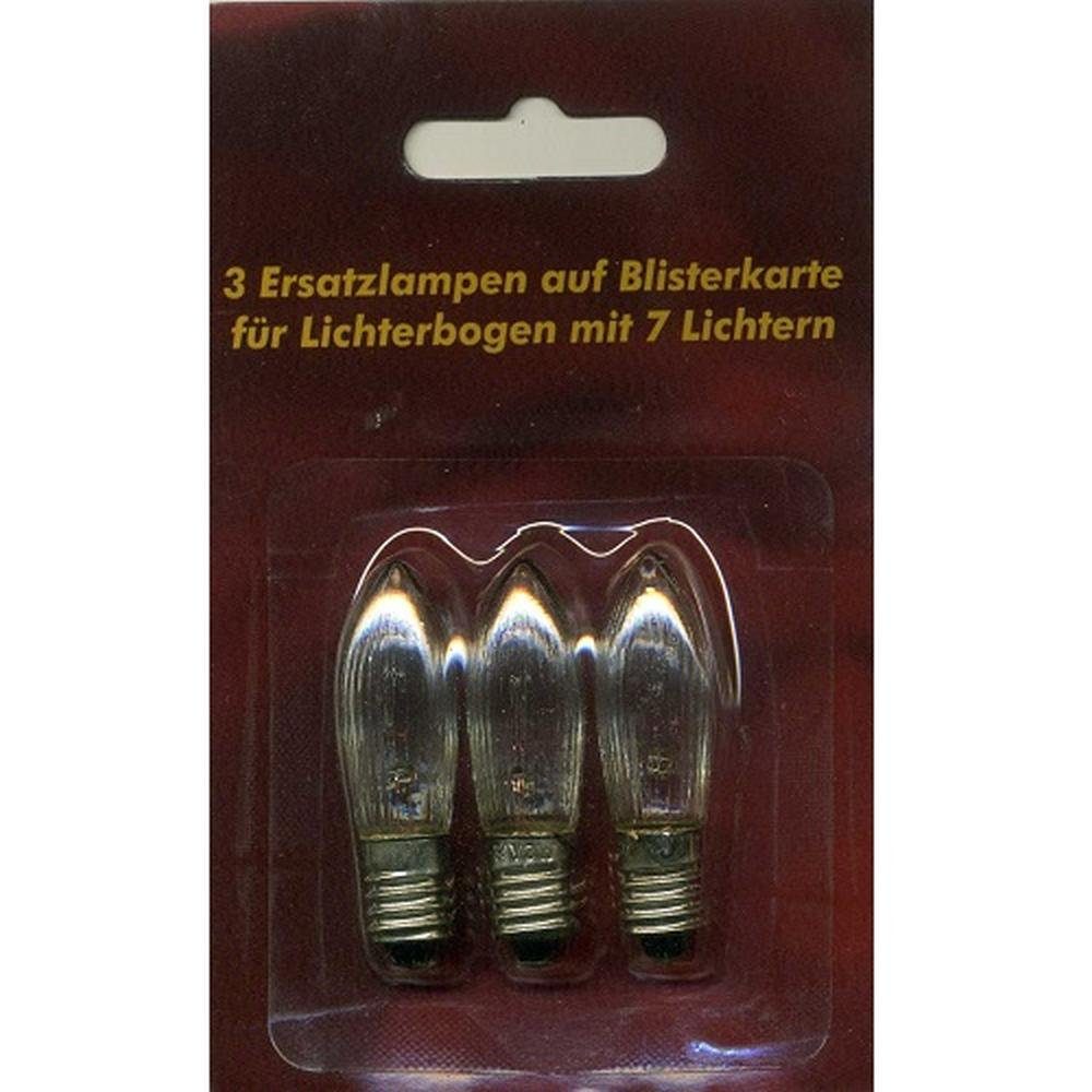 Nipach Lichterkette XI11956 Ersatzlampen 3er 34V/3W E10 für 7er