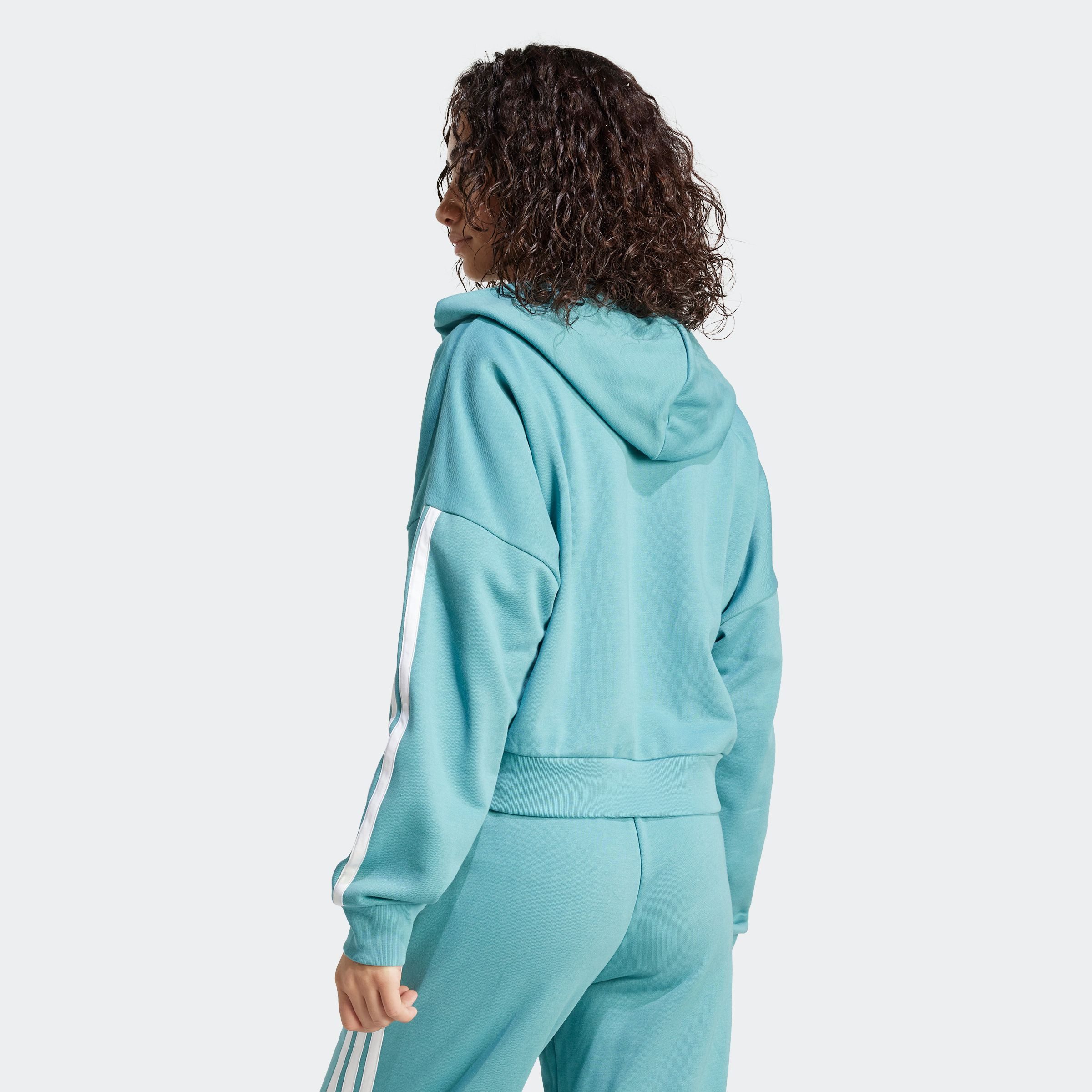 adidas Sportswear Kapuzensweatshirt W 3S FT QZ HD günstig online kaufen