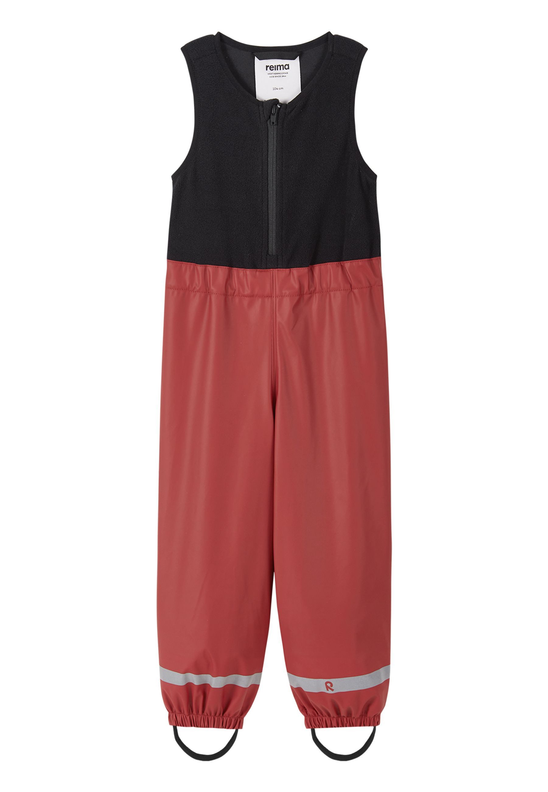 reima Regenhose LOISKE Regenhose PVC- und PFAS-frei, Weiches, warmes Fleecefutter