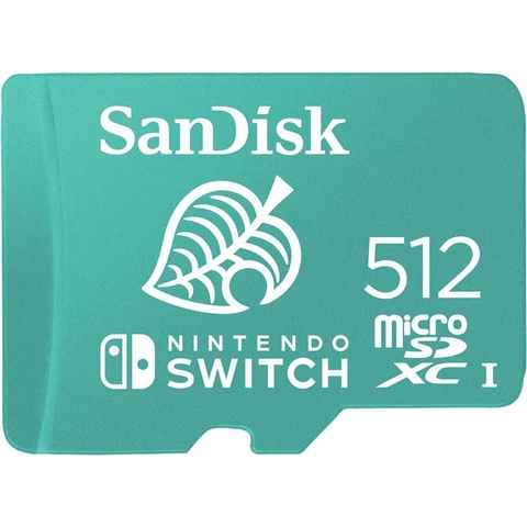 Sandisk microSDXC Extreme 512GB für Nintendo Switch Speicherkarte (512 GB, Class 10, 100 MB/s Lesegeschwindigkeit, A1/V30/U3/C10)