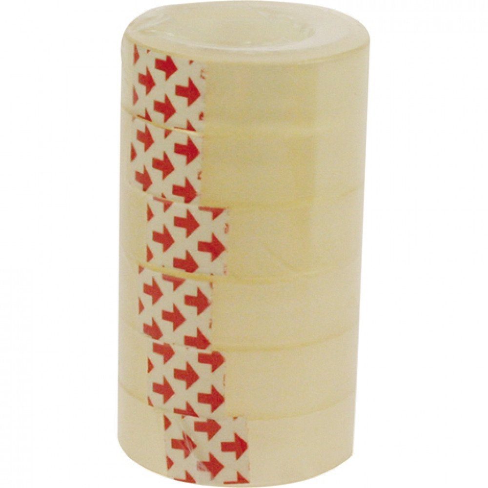 Klebeband Klebefilm transparent 6 Rollen a 10mx12mm