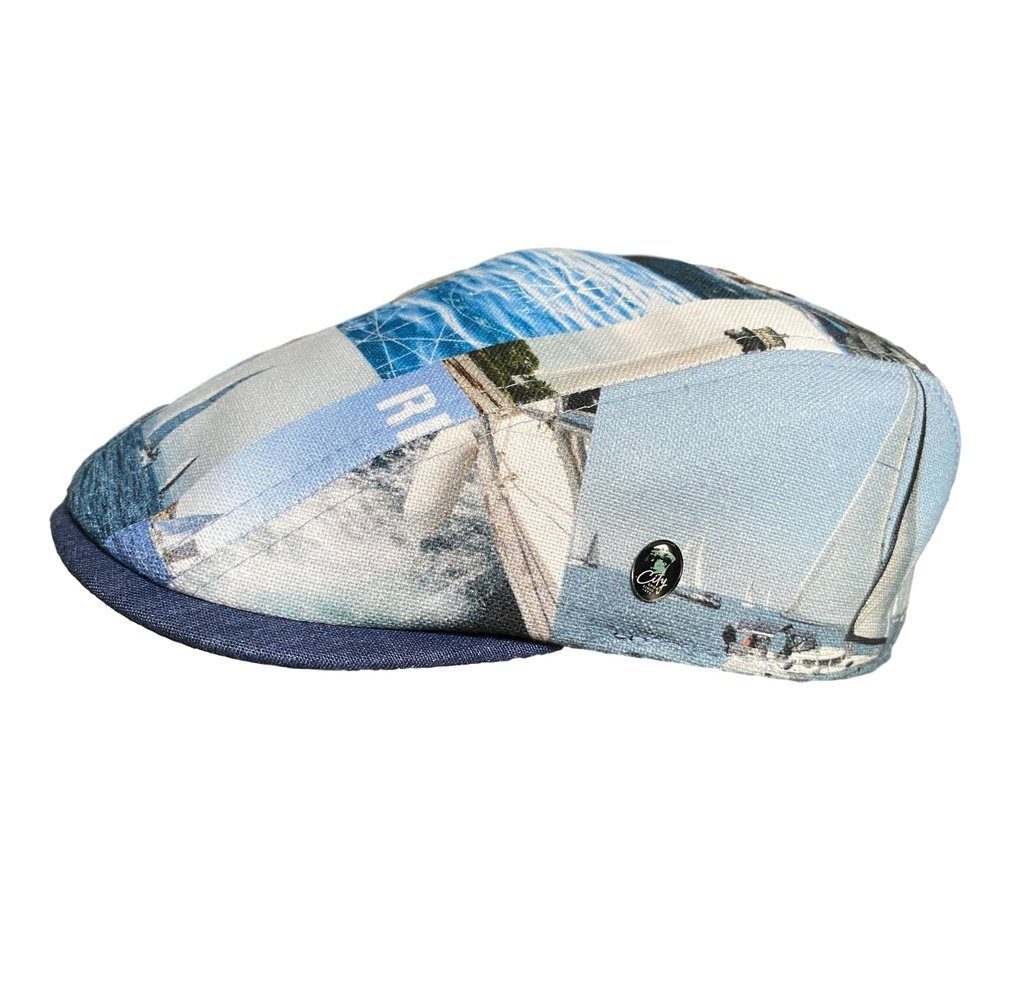 City Sport Schirmmütze Citysport Softjersey Flatcap Sailor