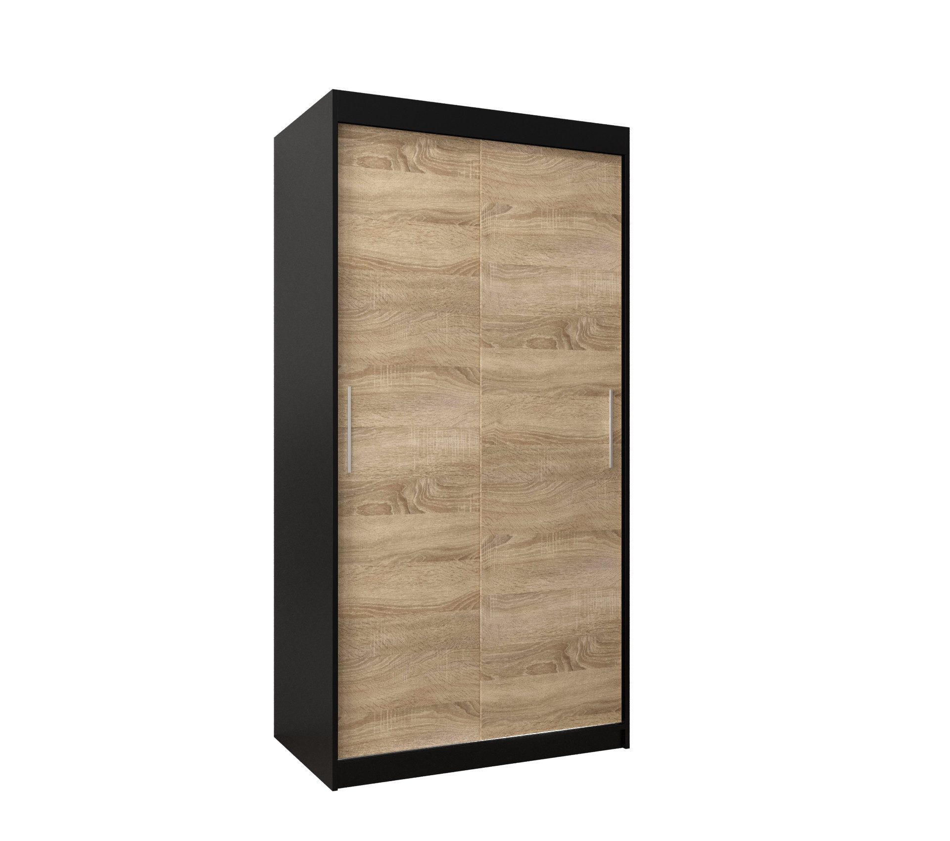 MOEBLO Schiebetürenschrank TORM (mit/ ohne Schubladen, Schwebetürenschrank Schrank Garderobe Schiebtüren Schlafzimmer Wohnzimmerschrank) (BxHxT):100/120/150/180 – Bild 2 von 5