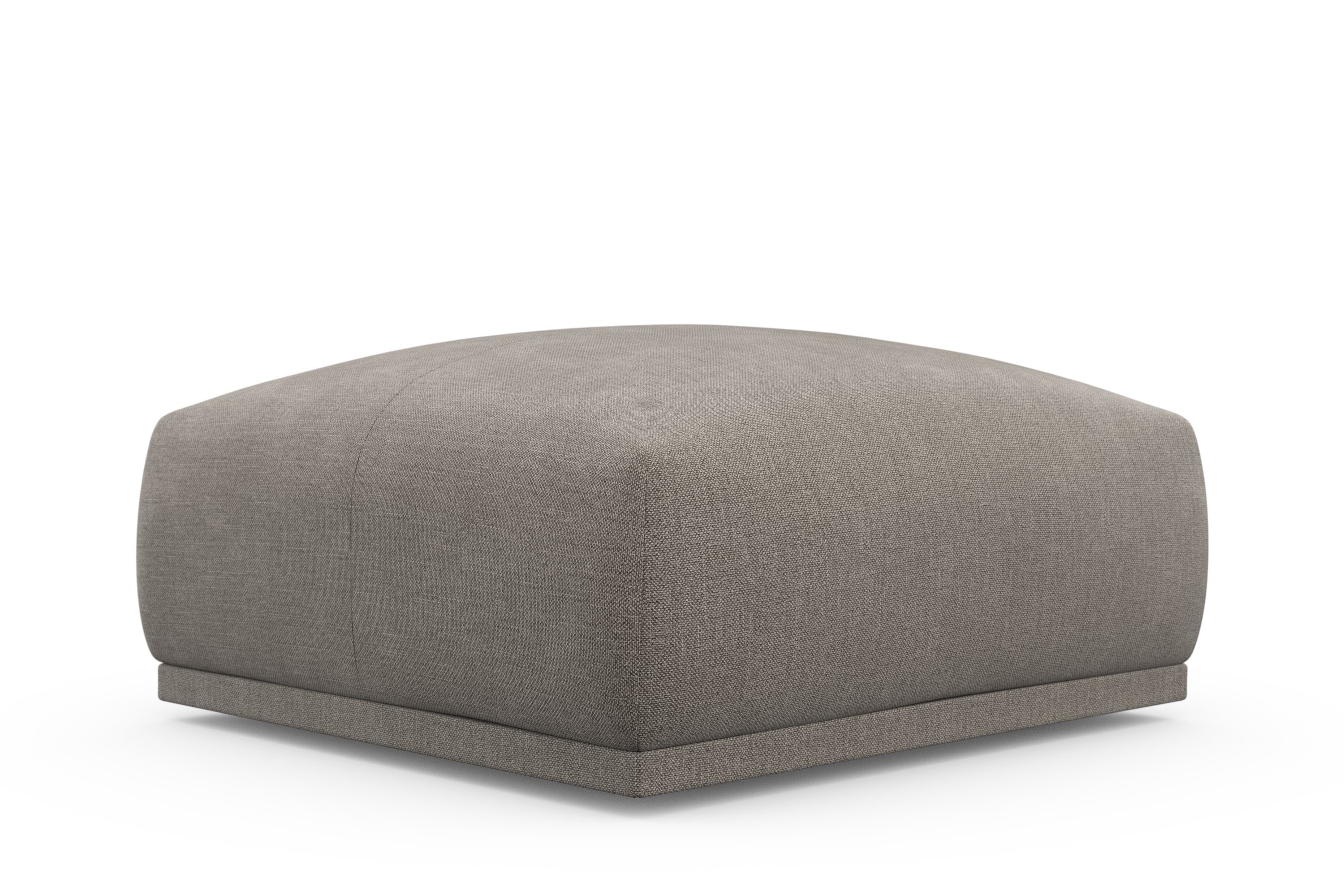 TRENDMANUFAKTUR Hocker Braga, mit hochwertigem Kaltschaum, günstig online kaufen
