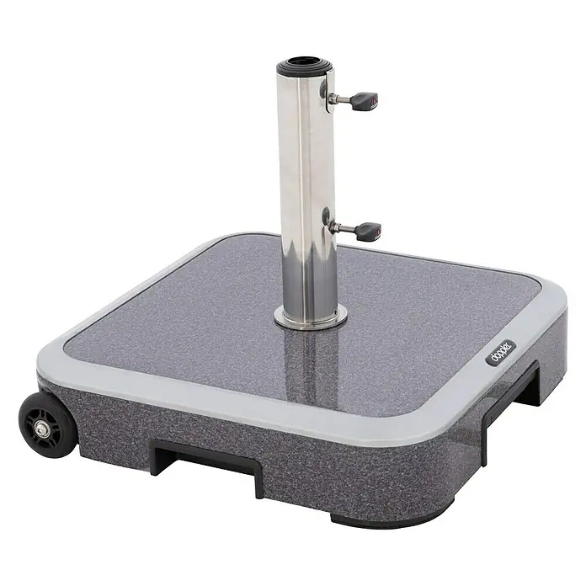 doppler® Betonschirmständer Doppler Granitsockel EXPERT Trolley Sockel 50 kg mit Rollen