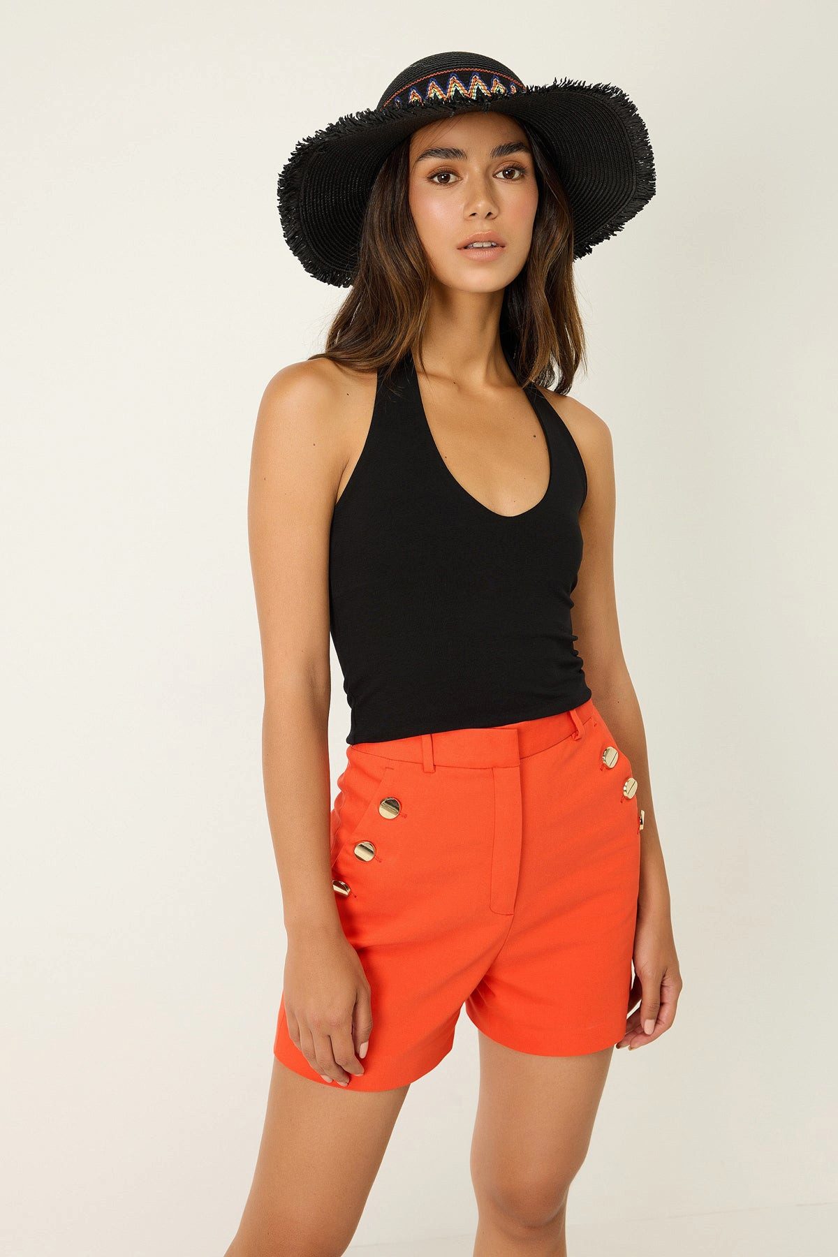 No Matter What Crop-Top V-Ausschnitt Crop günstig online kaufen