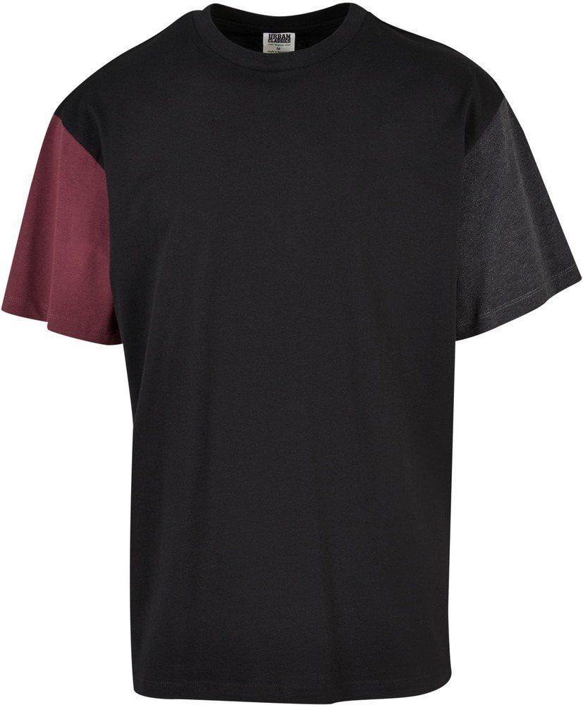 T-Shirt Urban Classics Herren Organic Oversized Colorblock Tee
