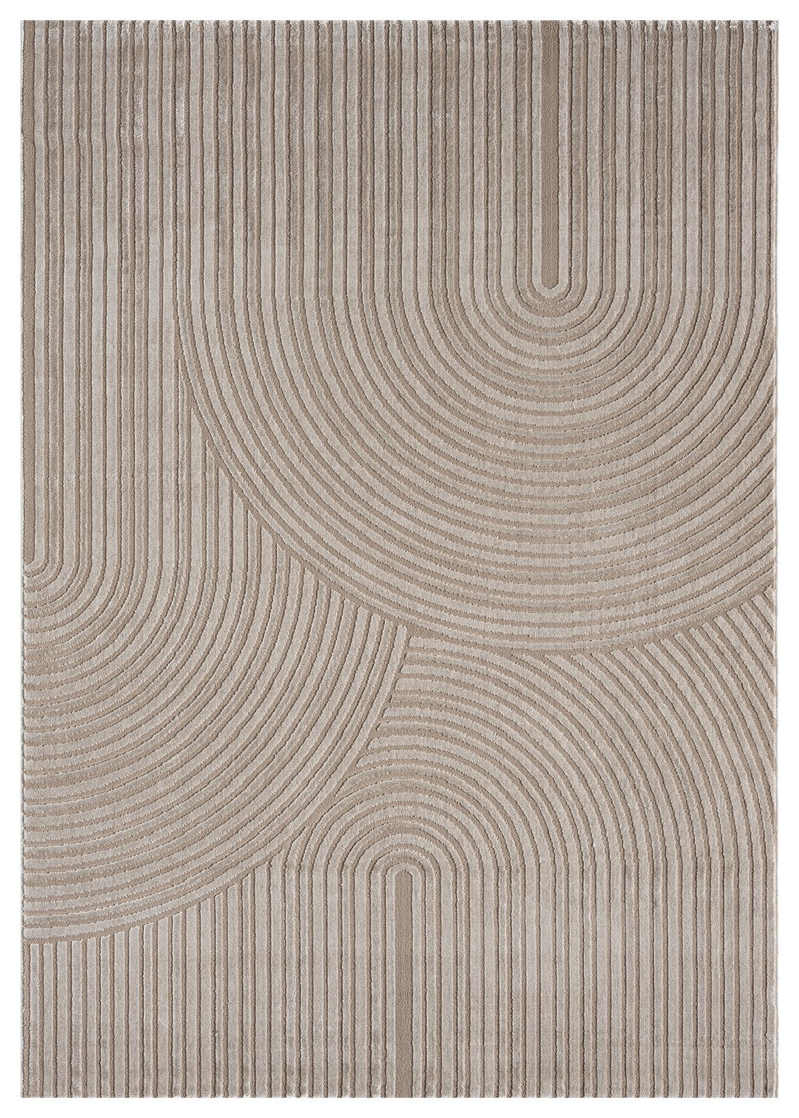 Vimoda Teppich Wohnzimmer Hochtief-Muster, Rechteck, Teppich Kurzflor, Schl günstig online kaufen