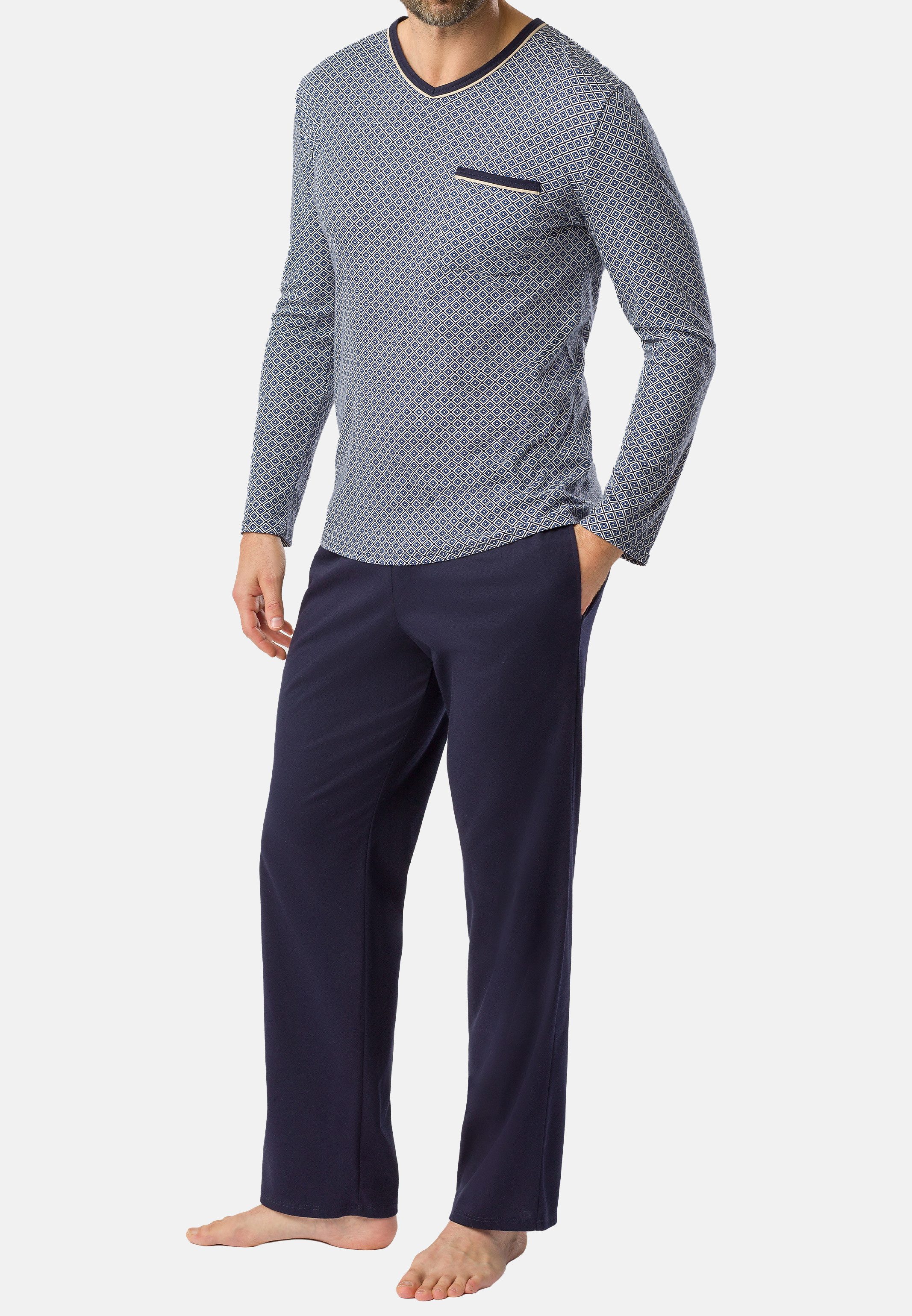 Rösch Pyjama Basic (Set, 2 tlg) günstig online kaufen