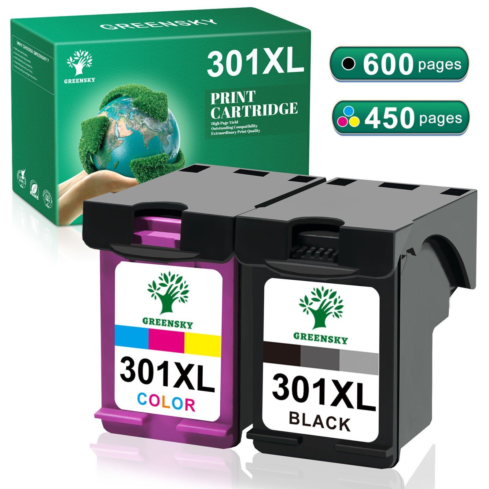 Ersatz für HP 301XL 301 XL Tintenpatrone