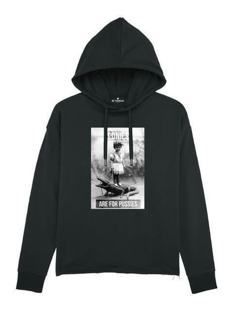 Be Famous Sweater Boxy Pussies (1-tlg., keine)