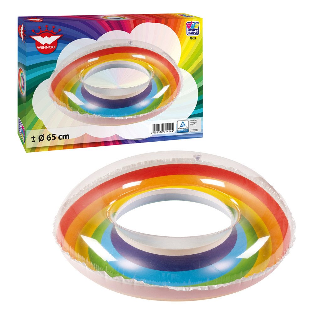 Happy People Schwimmring Schwimmring Rainbow mehrfarbig Ø70cm