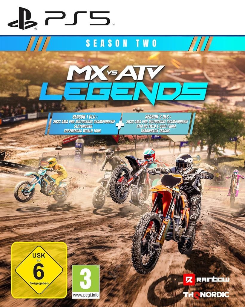 MX vs ATV Legends Season Two (Blu-ray Disc), PlayStation 5