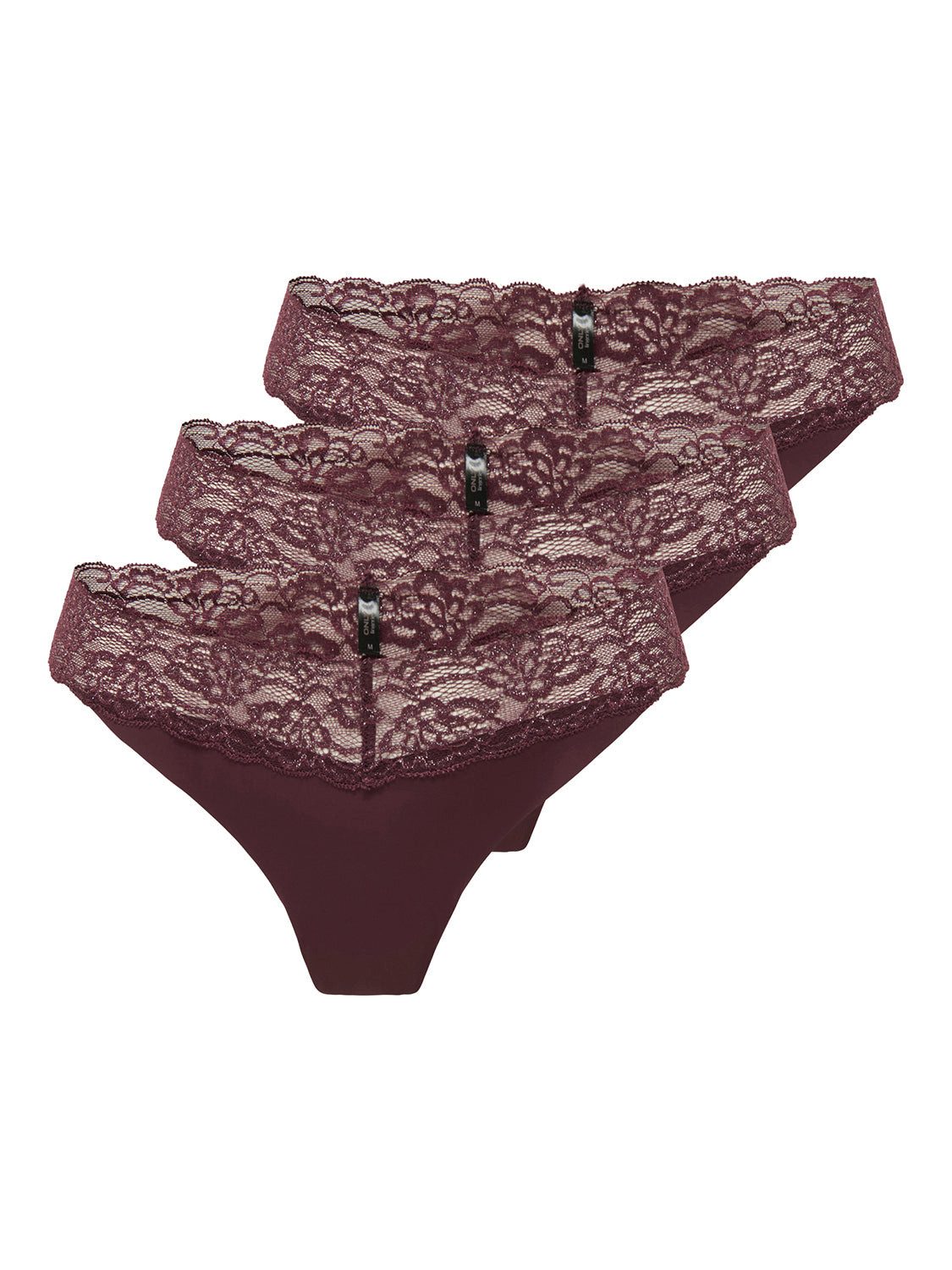 ONLY Panty CHLOE GLITTER (Packung, 3-St., 3er-Pack)