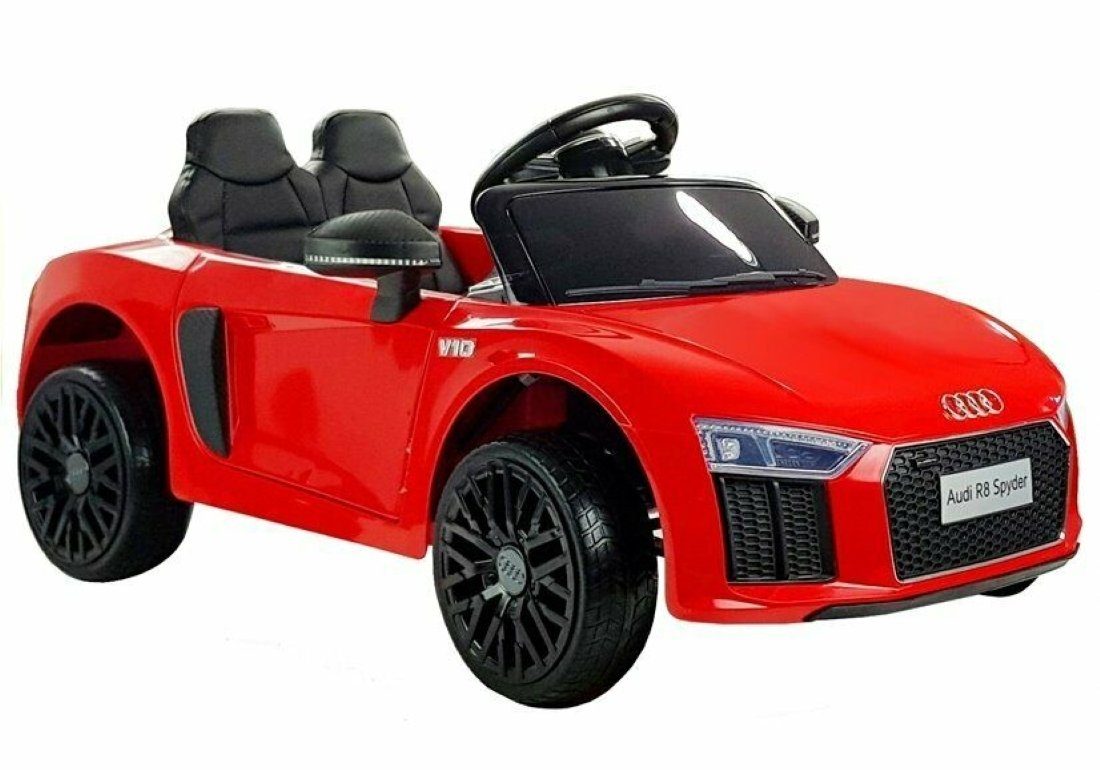 BoGi Elektro-Kinderauto Audi R8 Spyder Kinder Auto Kinder Elektroauto Kinderfahrzeug 12V USB