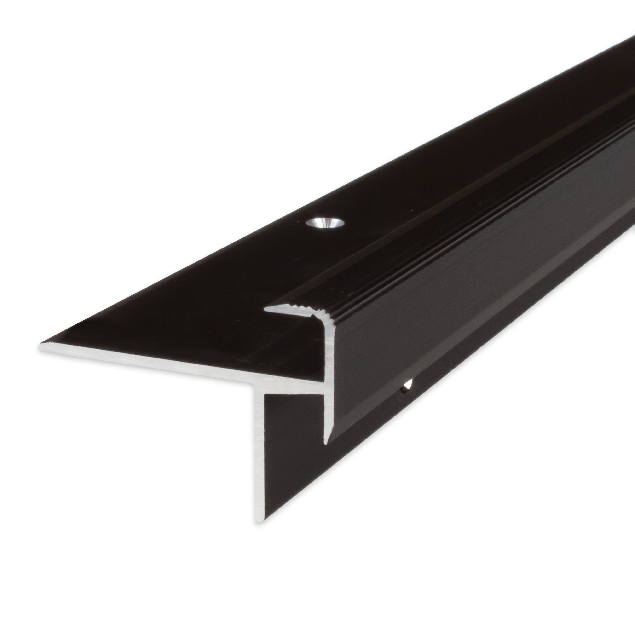 PROVISTON Treppenkantenprofil Aluminium, 10 x 8.5 x 1000 mm, Bronze Dunkel, günstig online kaufen