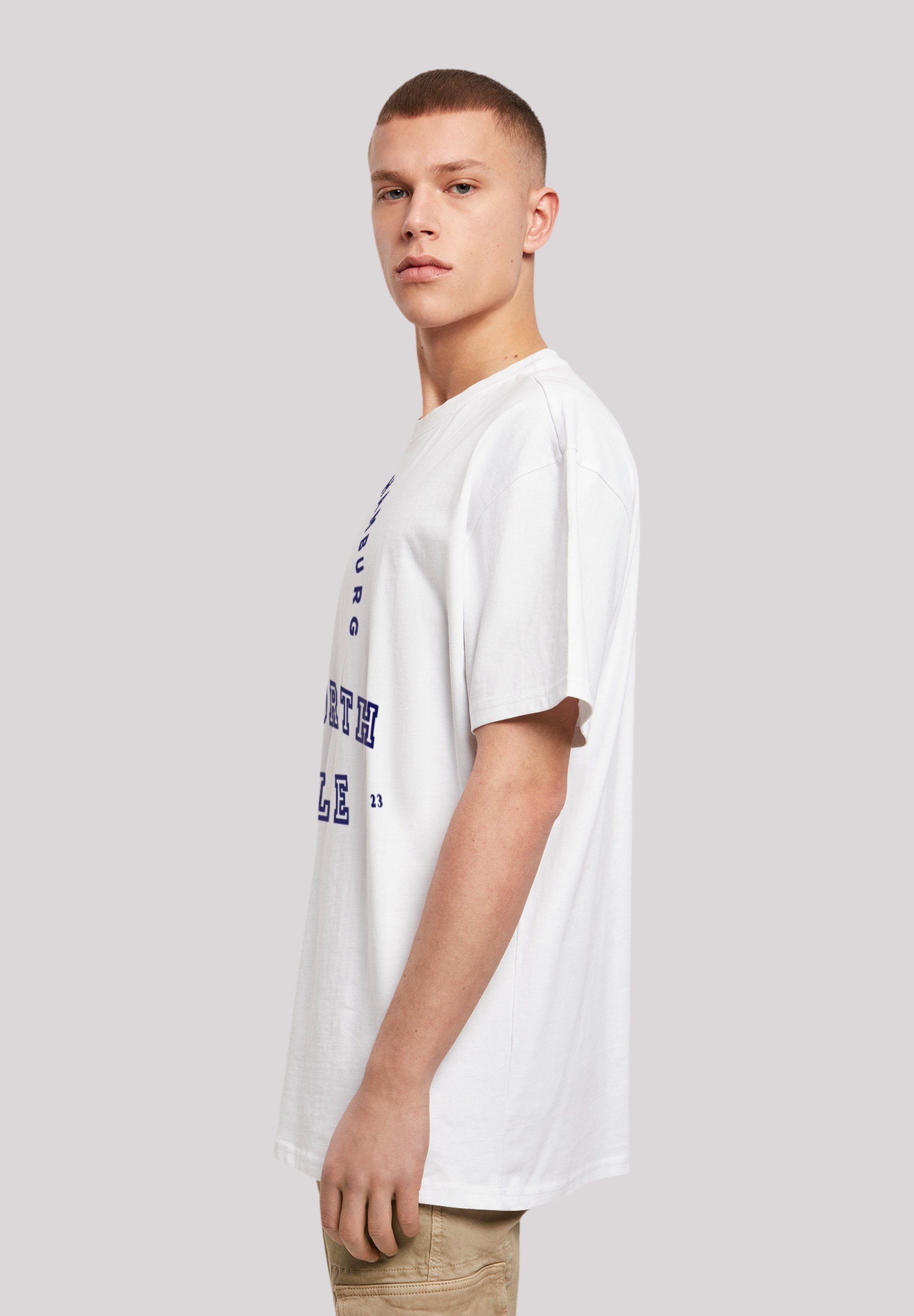 F4NT4STIC weiß Eisbär Print T-Shirt