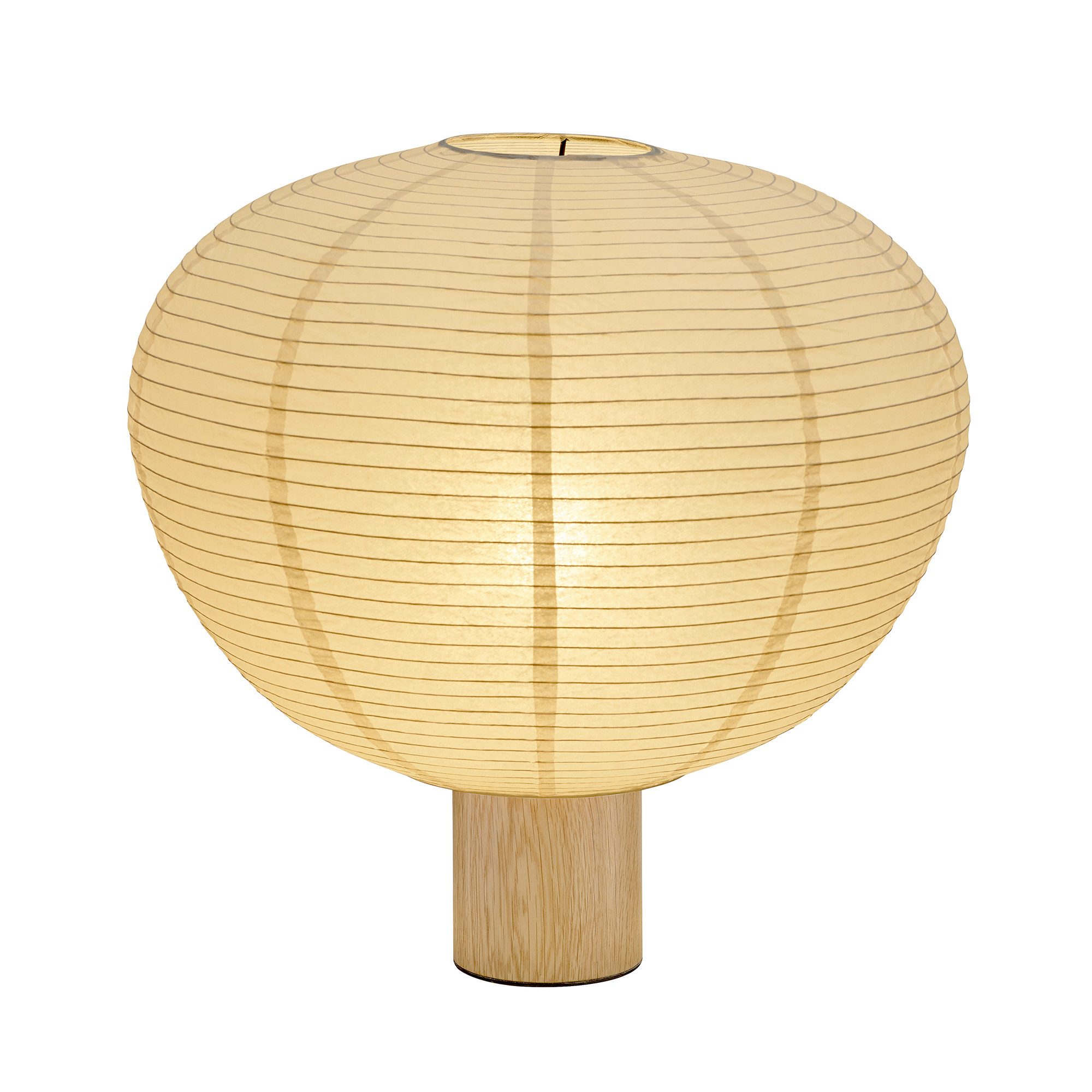 blomus Dekolicht Reispapierleuchte -KAMI- Asien Deko Lampe, Schirmlampe aus Papier, Warm, beruhigendes Licht, Einzigartiges Design, Eleganz