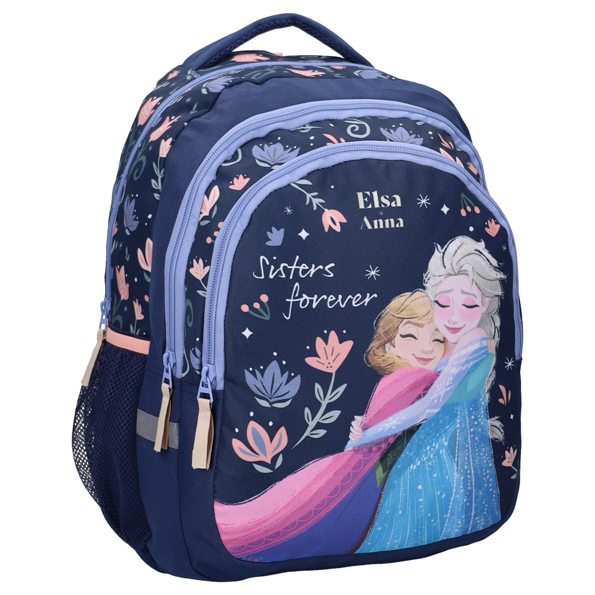Disney Frozen Rucksack II Kinder Rucksack Elsa Anna Schulrucksack Freizeit Tasche