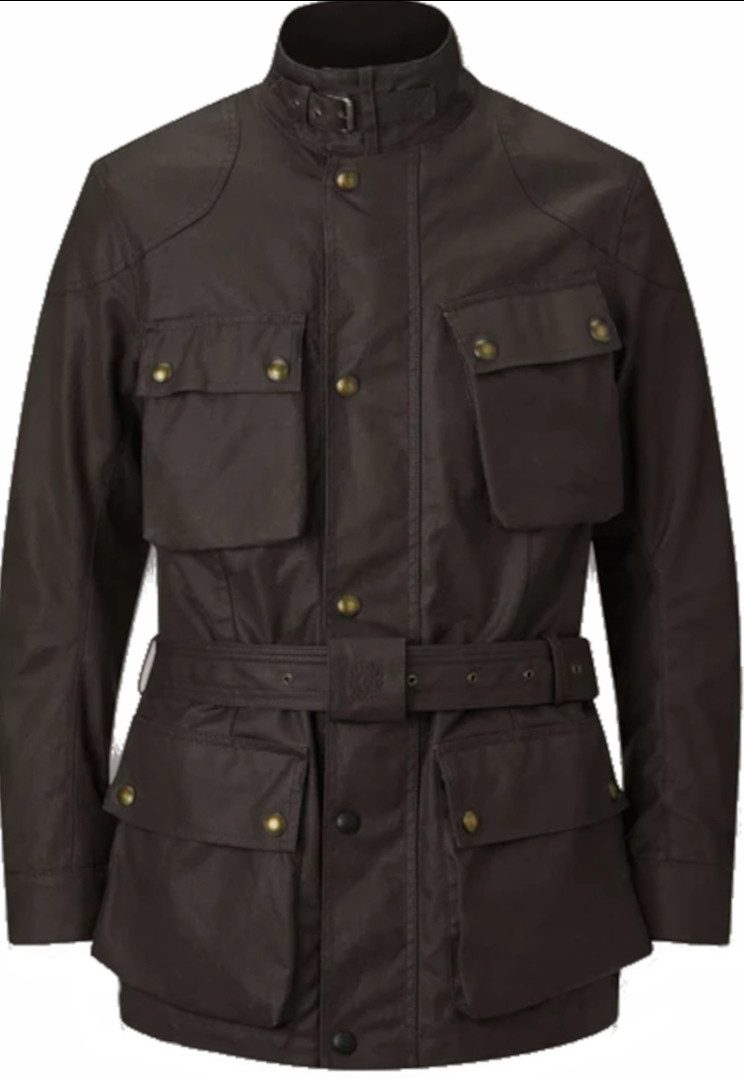 Belstaff Motorradjacke Trialmaster Motorrad Wachsjacke Wasserdicht günstig online kaufen