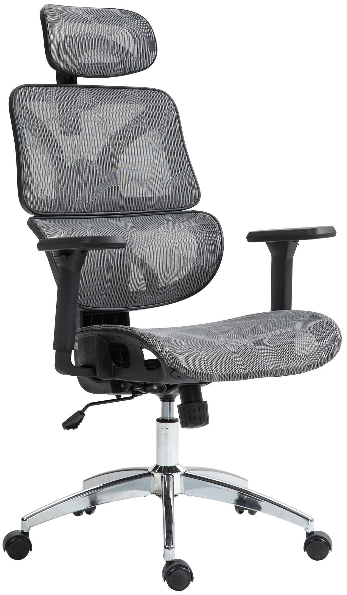 CLP Schreibtischstuhl Deshler (1er), ergonomischer Bürostuhl, atmungsaktiv