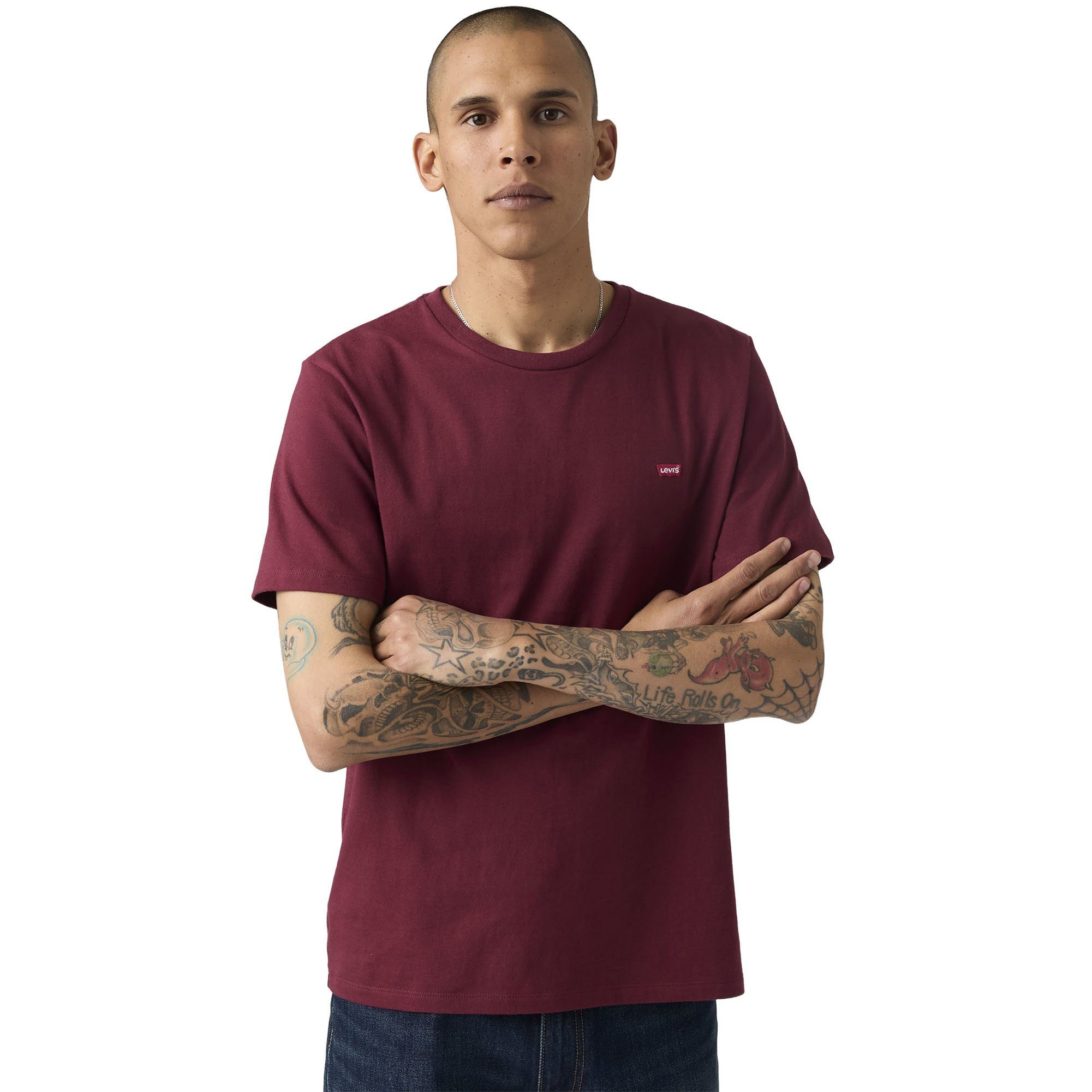 Levi's® T-Shirt Herren T-Shirt 1er Pack Baumwolle (Packung, 1er Pack) – Bild 4 von 5