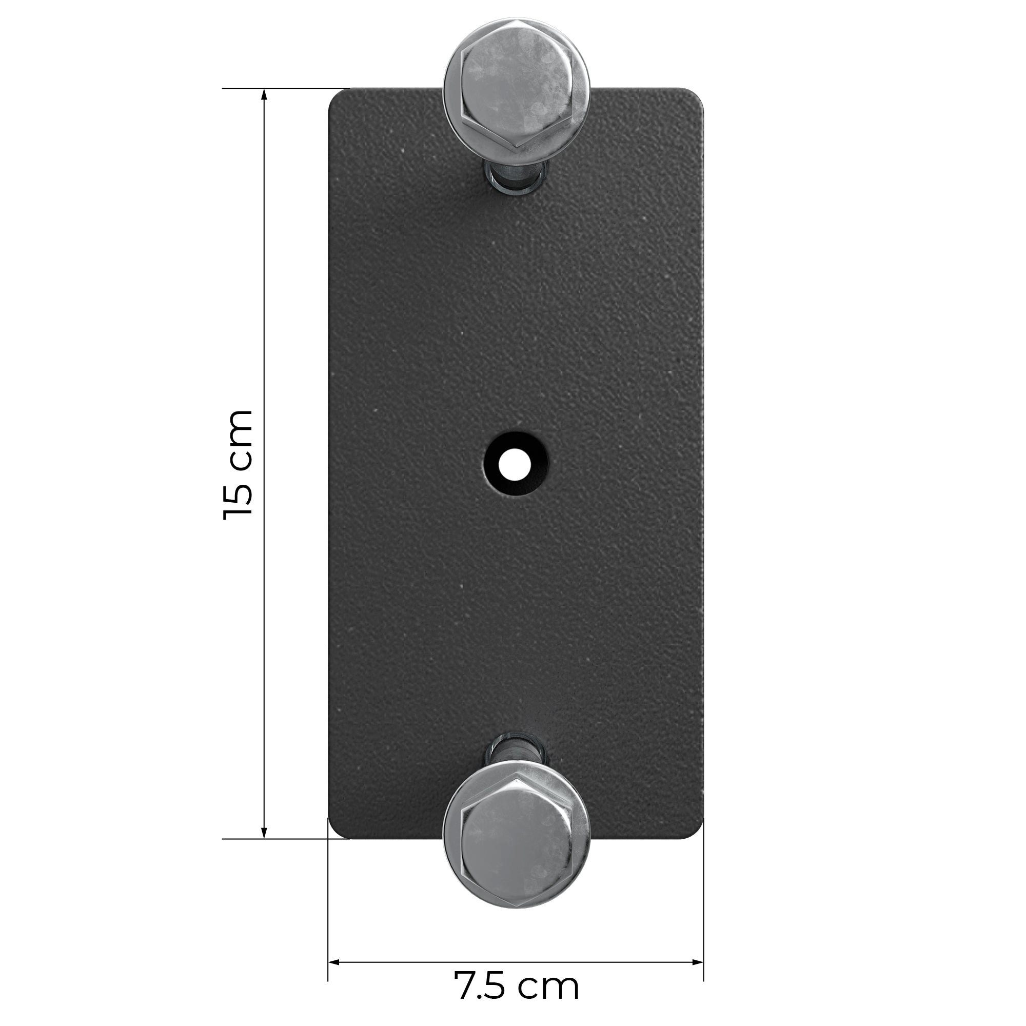black Crossbar, Farben ATLETICA 42 In verfügbar Rack Paarweise, rostfreien Power 2 cm R8