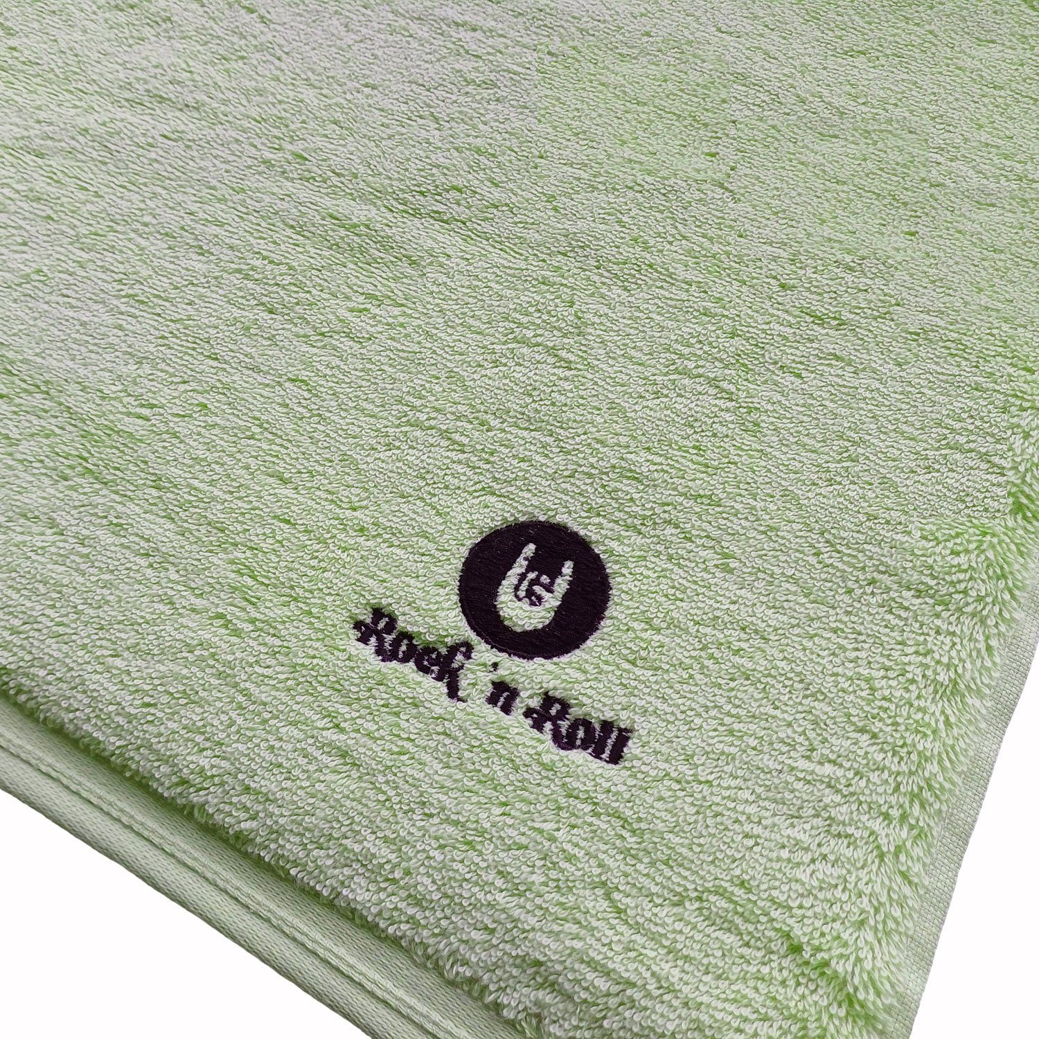 Rock `n Roll Handtuch Vossen mit vegane Baumwolle Rock 50x100 cm Stickung, Handtuch `n tibet Roll
