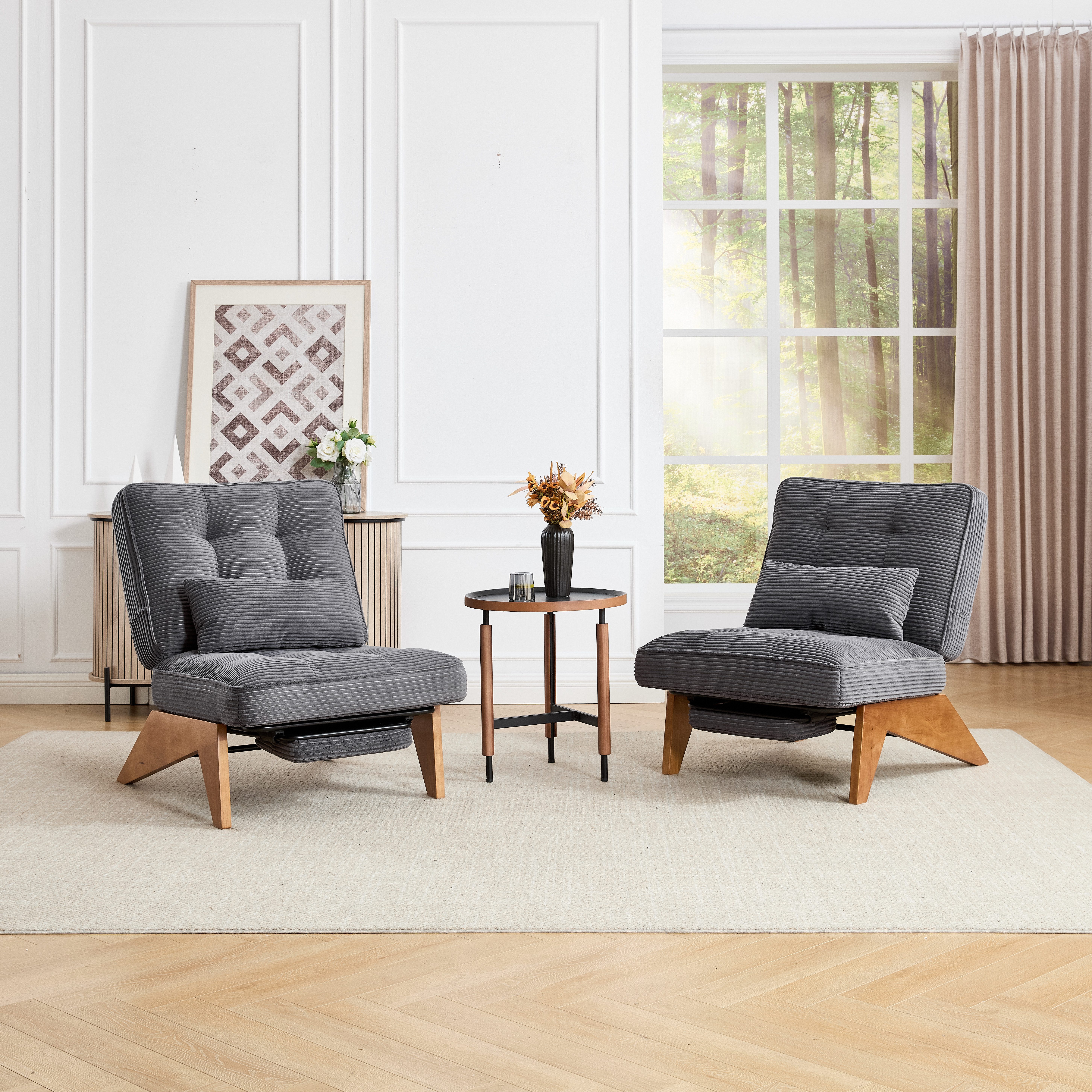 REDOM Loungesessel Verstellbarer Polsterstuhl (Relaxsessel mit günstig online kaufen