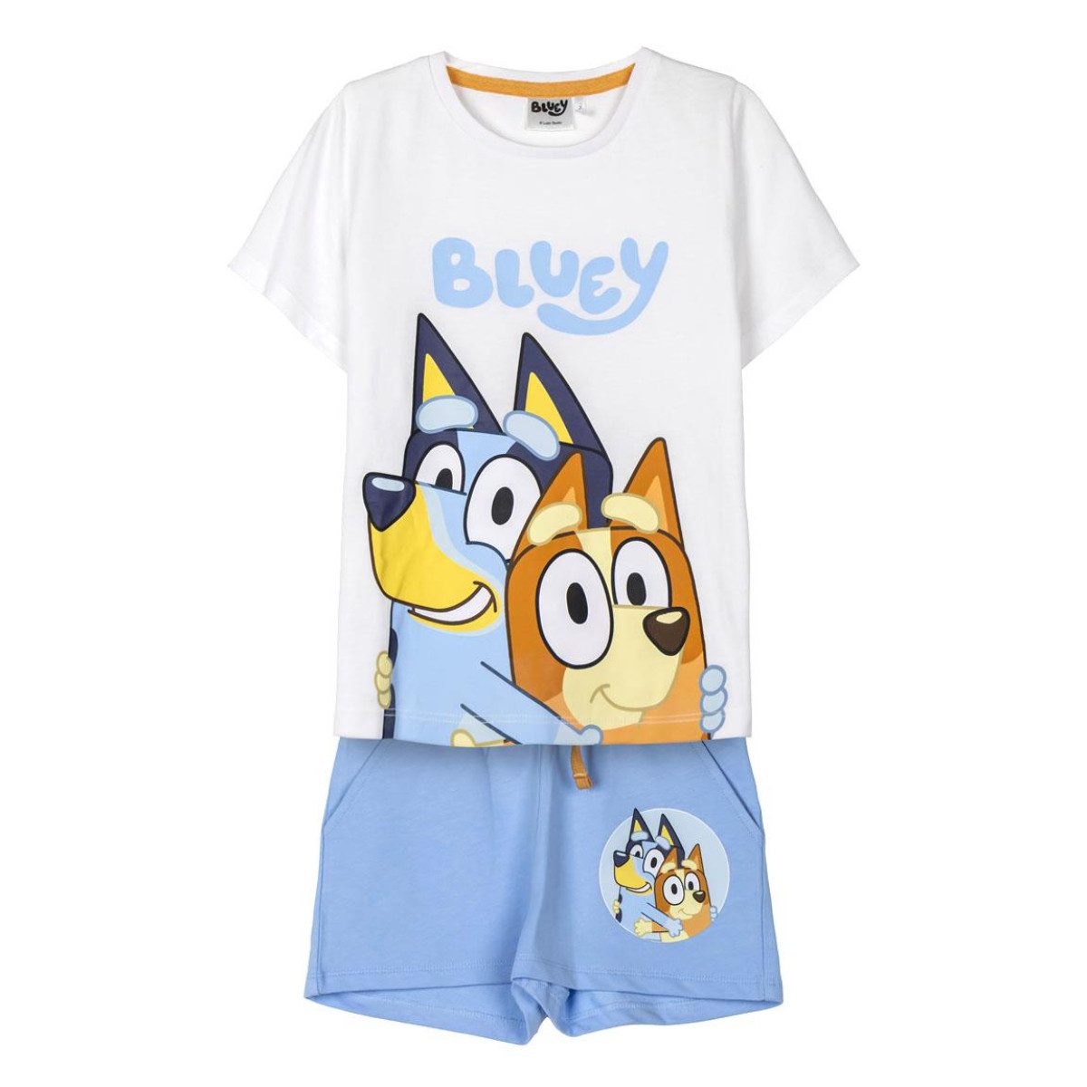 Jogginganzug Bluey Kinder Jogginganzug 2-teilig – Sweatshirt & Hose – Baumwolle Set