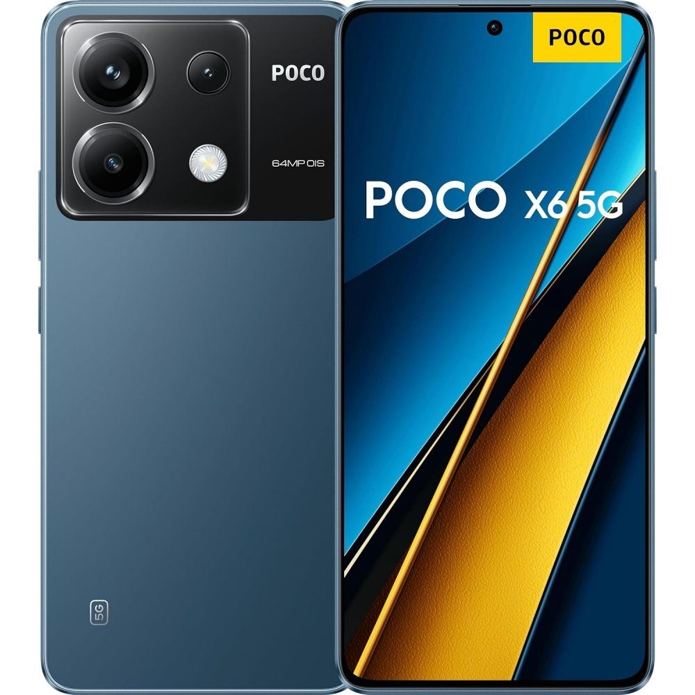 - Zoll, - X6 Smartphone blue Speicherplatz) GB 8 Xiaomi Poco Smartphone GB / GB 256 5G (6,67 256