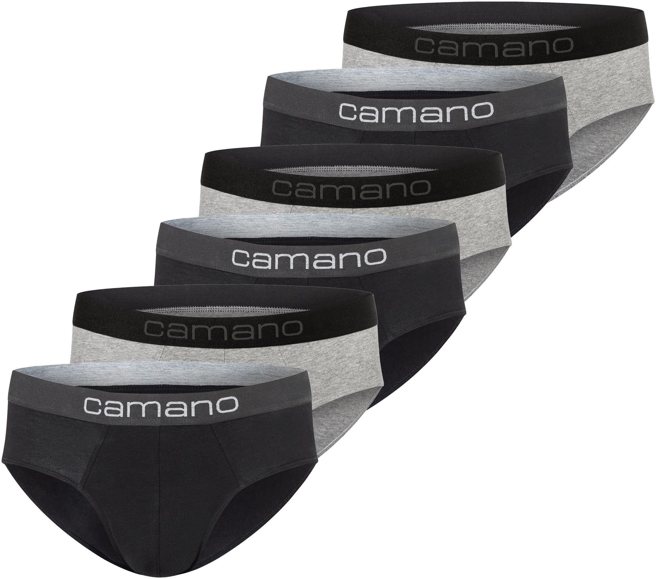 Camano Slip "comfort", (6er Pack), mit elastischem Logobund günstig online kaufen