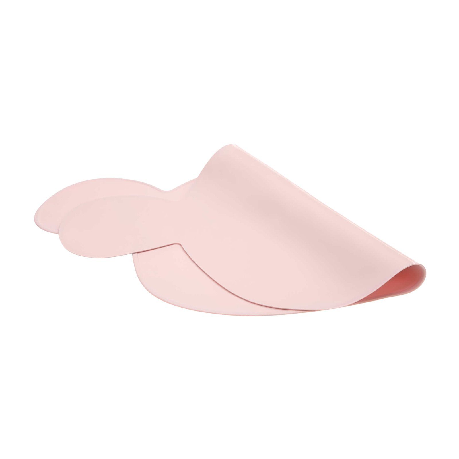 LÄSSIG Kindergeschirr-Set Silikon Geschirrset Chums Maus rosa Lätzchen mit (3-tlg), Little Silikon