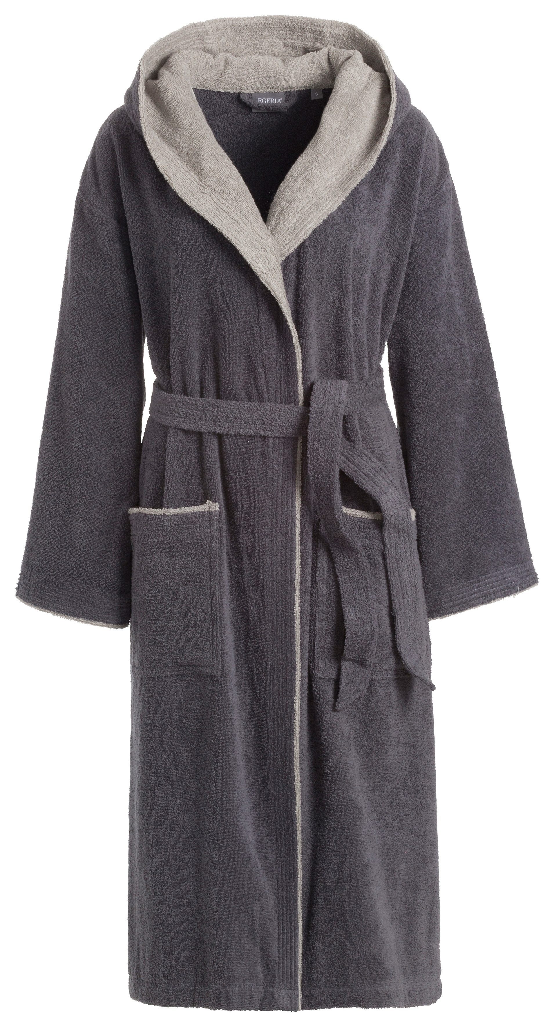 Egeria Unisex-Bademantel Cairo, ideal für Sauna & Spa, Hotelbademantel, Mor günstig online kaufen