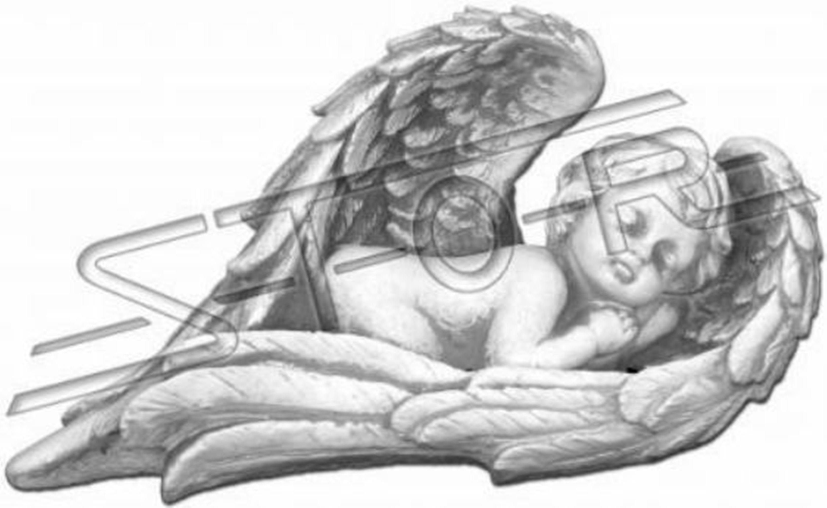 Engelfigur Grabschmuck Deko JVmoebel Schutzengel Engel Skulptur Grabengel Grab Deko