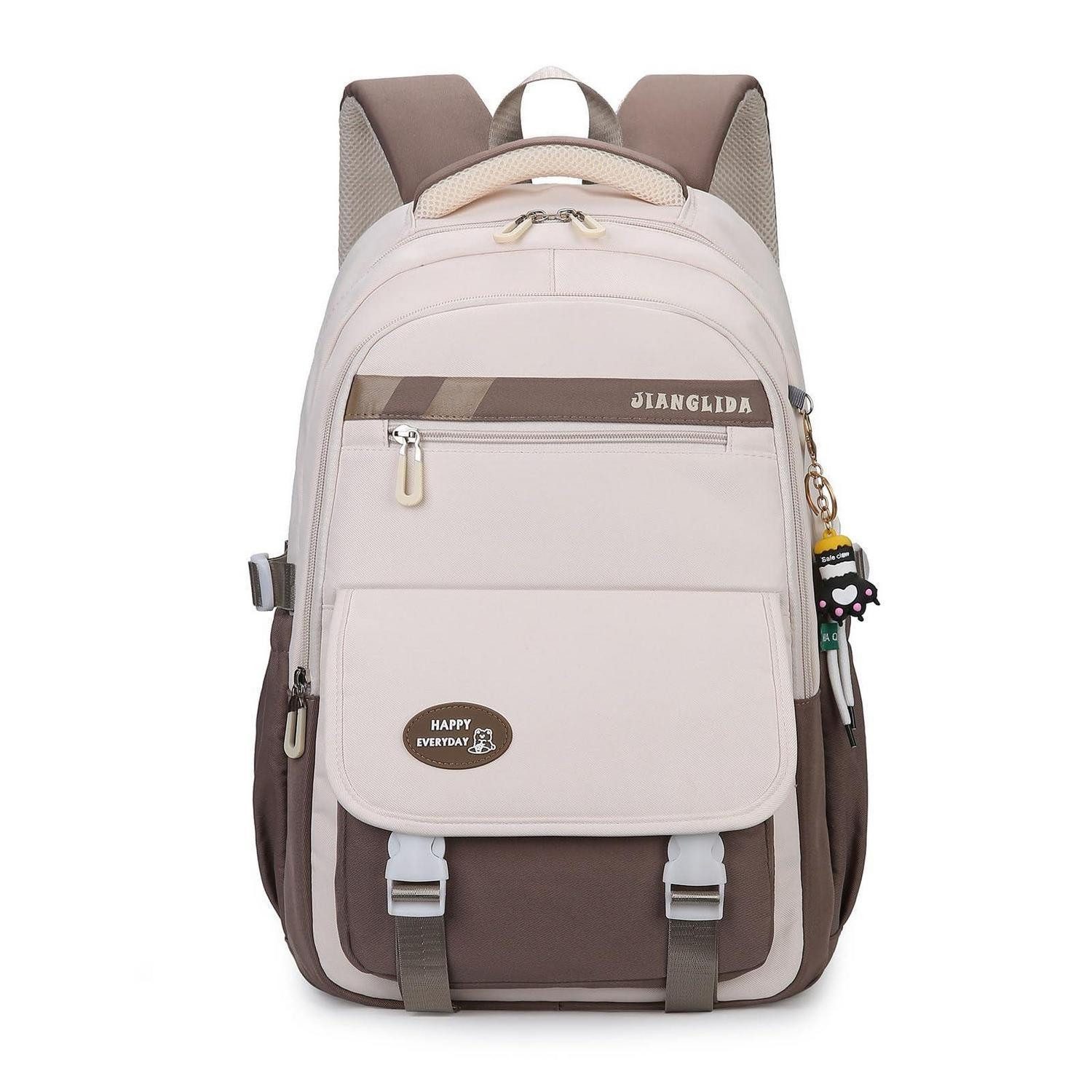 LuxusKollektion Schulranzen Schulrucksack Multifunktion Braun