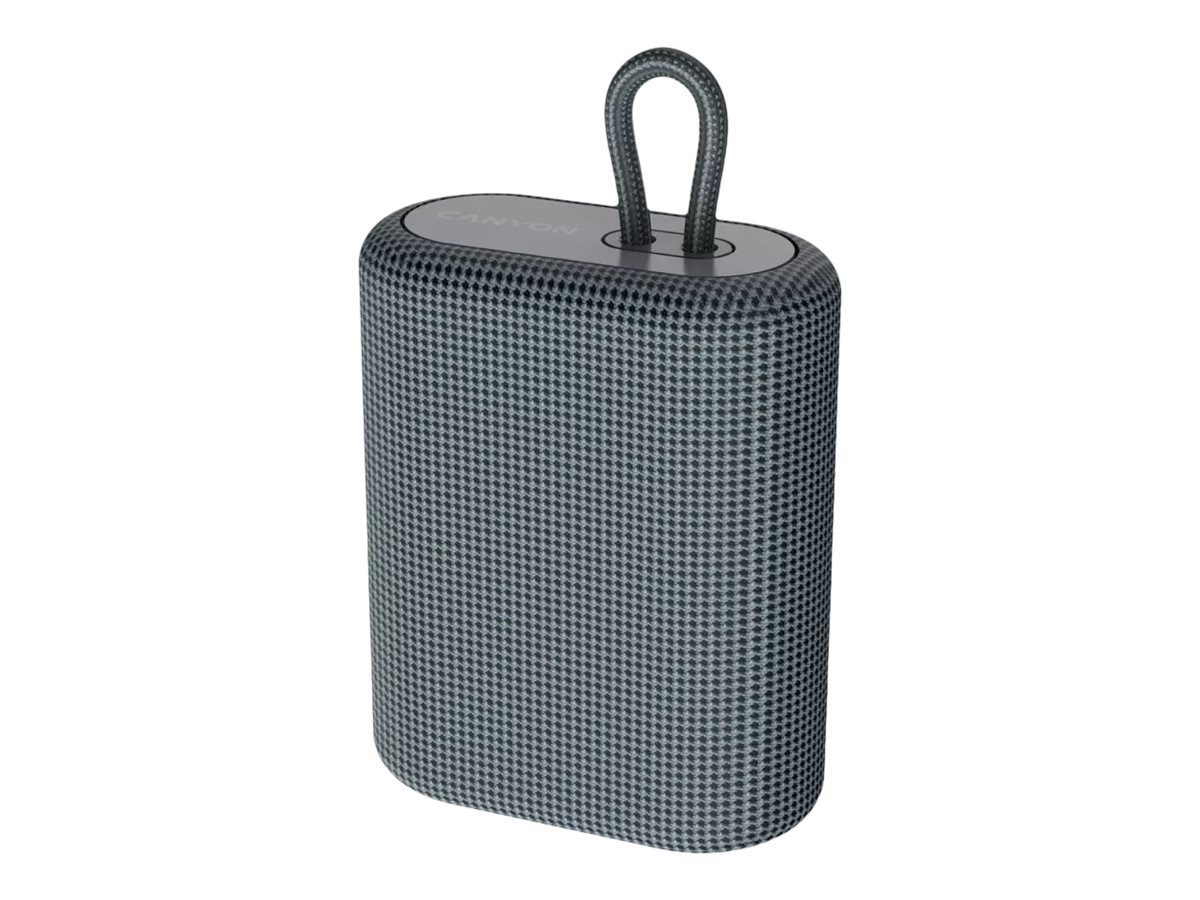 Canyon CANYON Bluetooth Speaker BSP-4 TF Reader/USB-C/5W grey retail PC-Lautsprecher