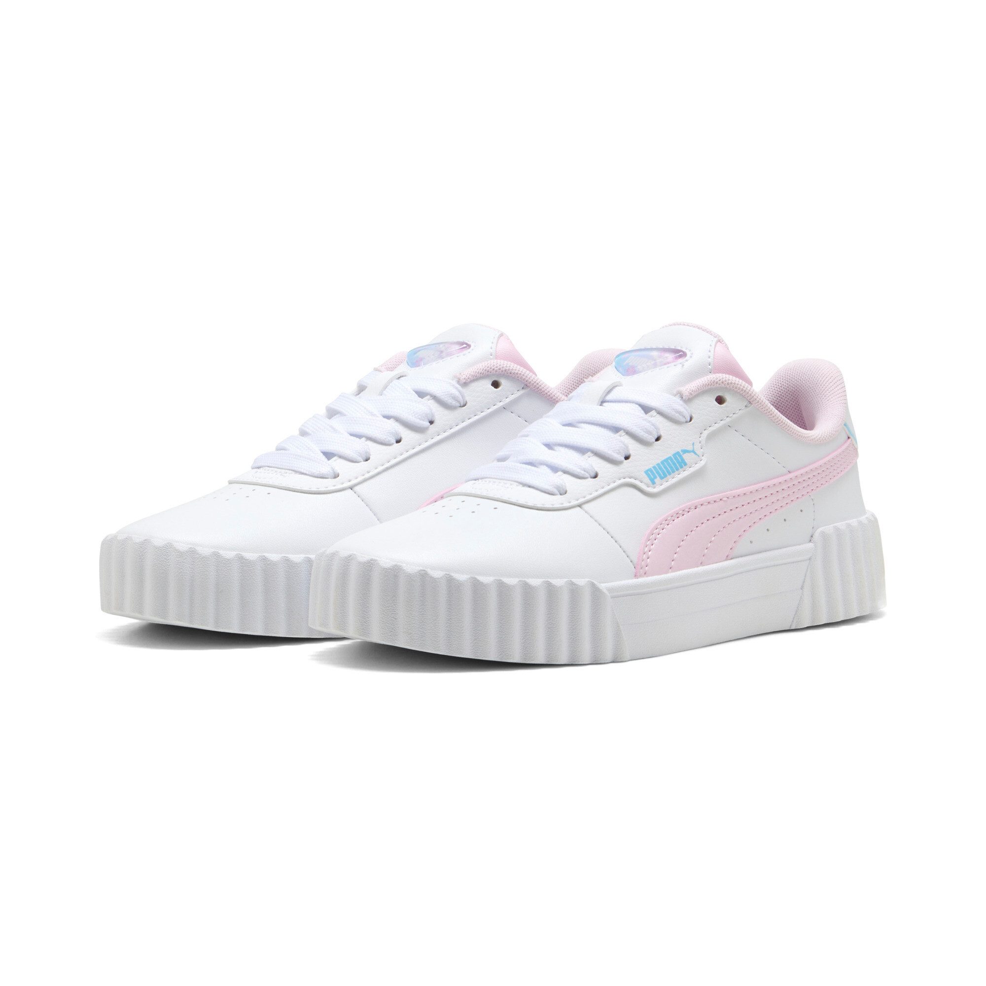 PUMA CARINA 3.0 JELLY HEAVEN JR Sneaker mit Schnürung, Obermaterial aus Synthetik, Laufsohle aus Gummi