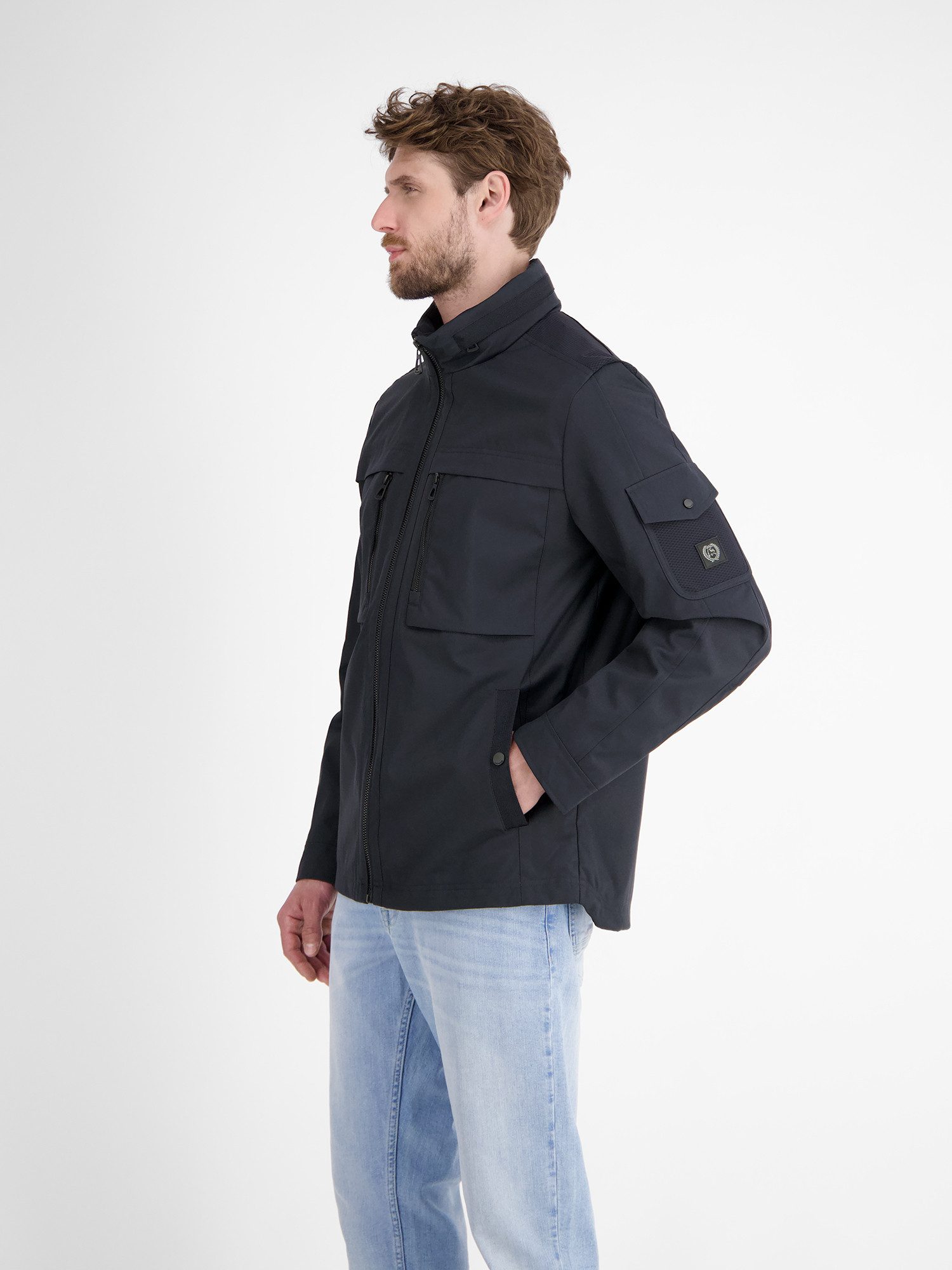 LERROS Outdoorjacke Shell-Blouson mit Kapuze