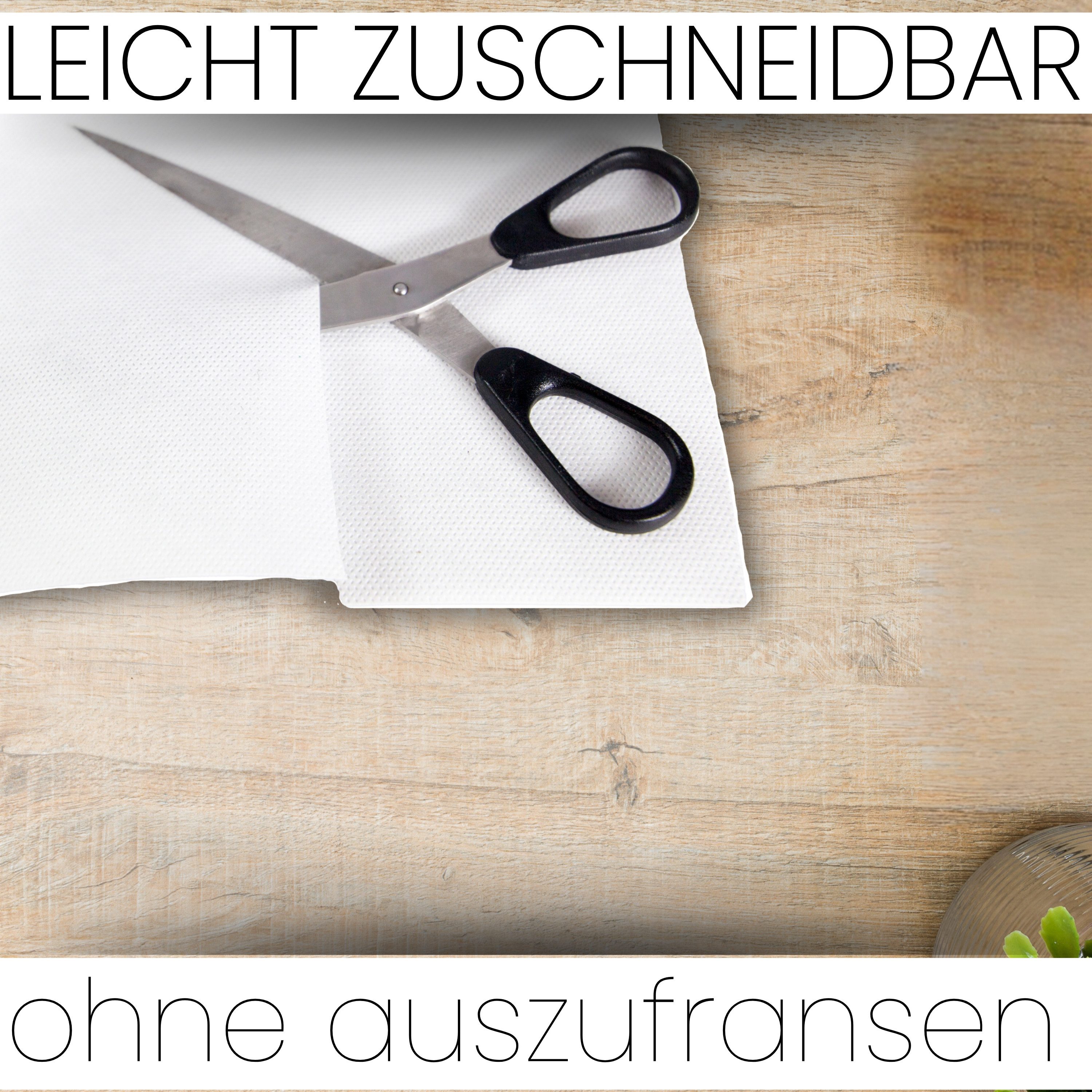 Sensalux Tischdecke Tischdeckenrolle 80g/m², bis zu 45% Recyclat, 0,79m x 10m Weiß – Bild 5 von 5
