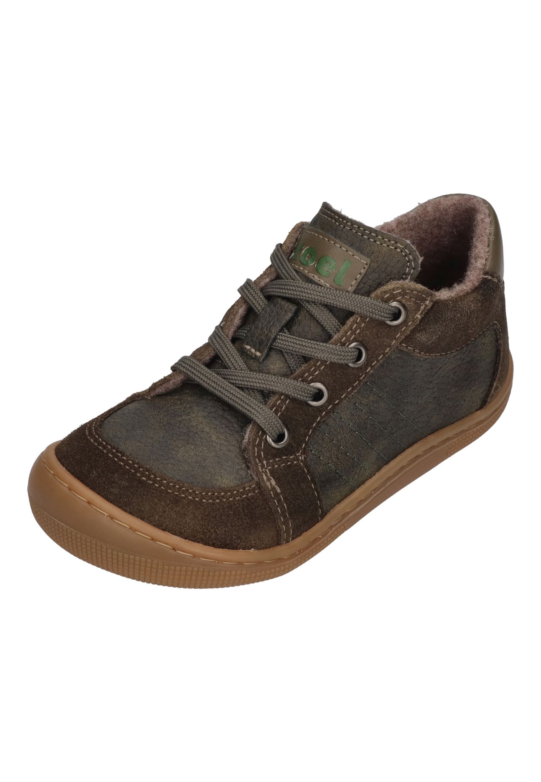 KOEL DION WOOL Barfußschuh Khaki
