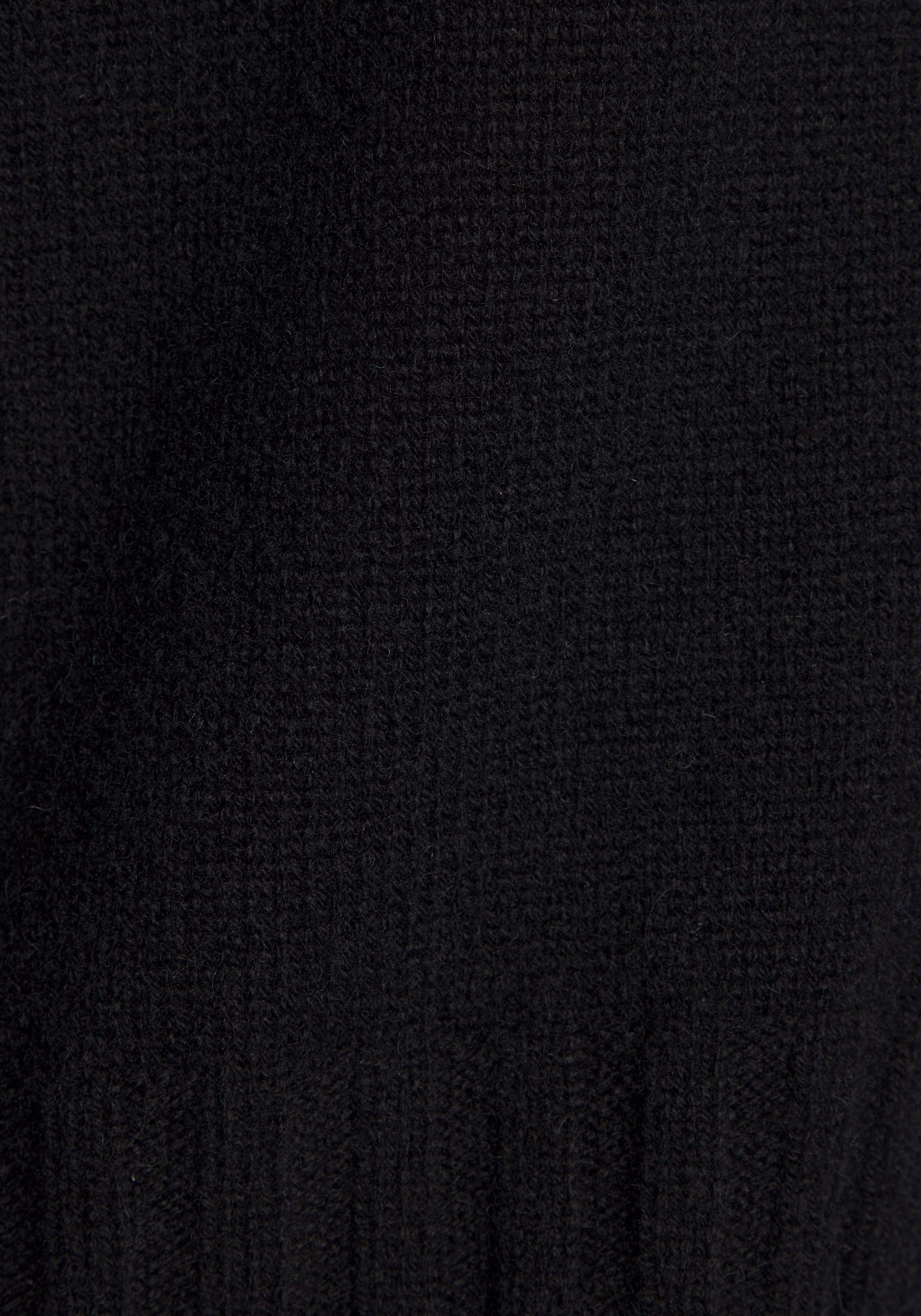 LASCANA Strickjacke, weiche Kaschmirstrickjacke mit V-Ausschnitt